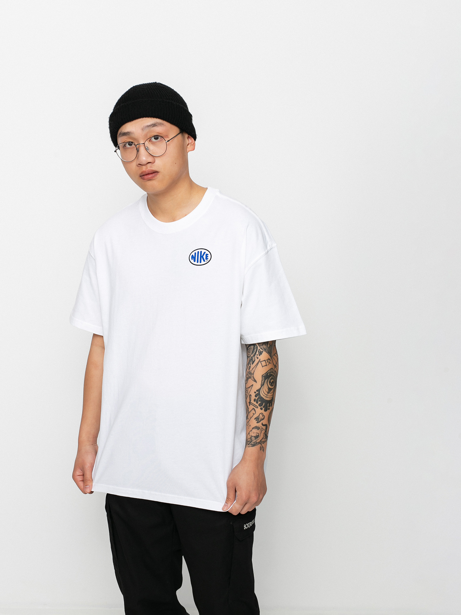 T-shirt Nike SB Left Chest SB (white)