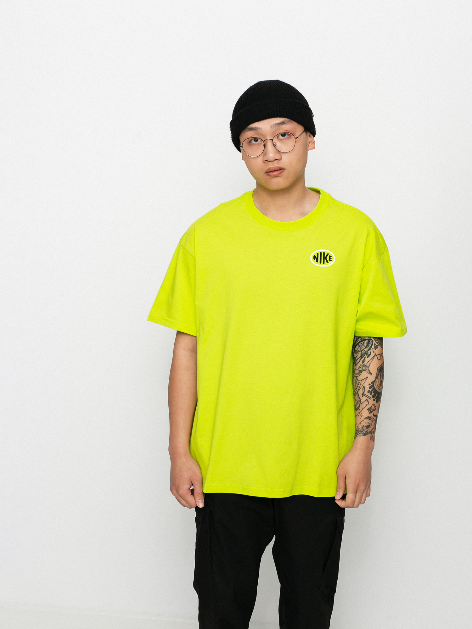 T-shirt Nike SB Left Chest SB (cyber)