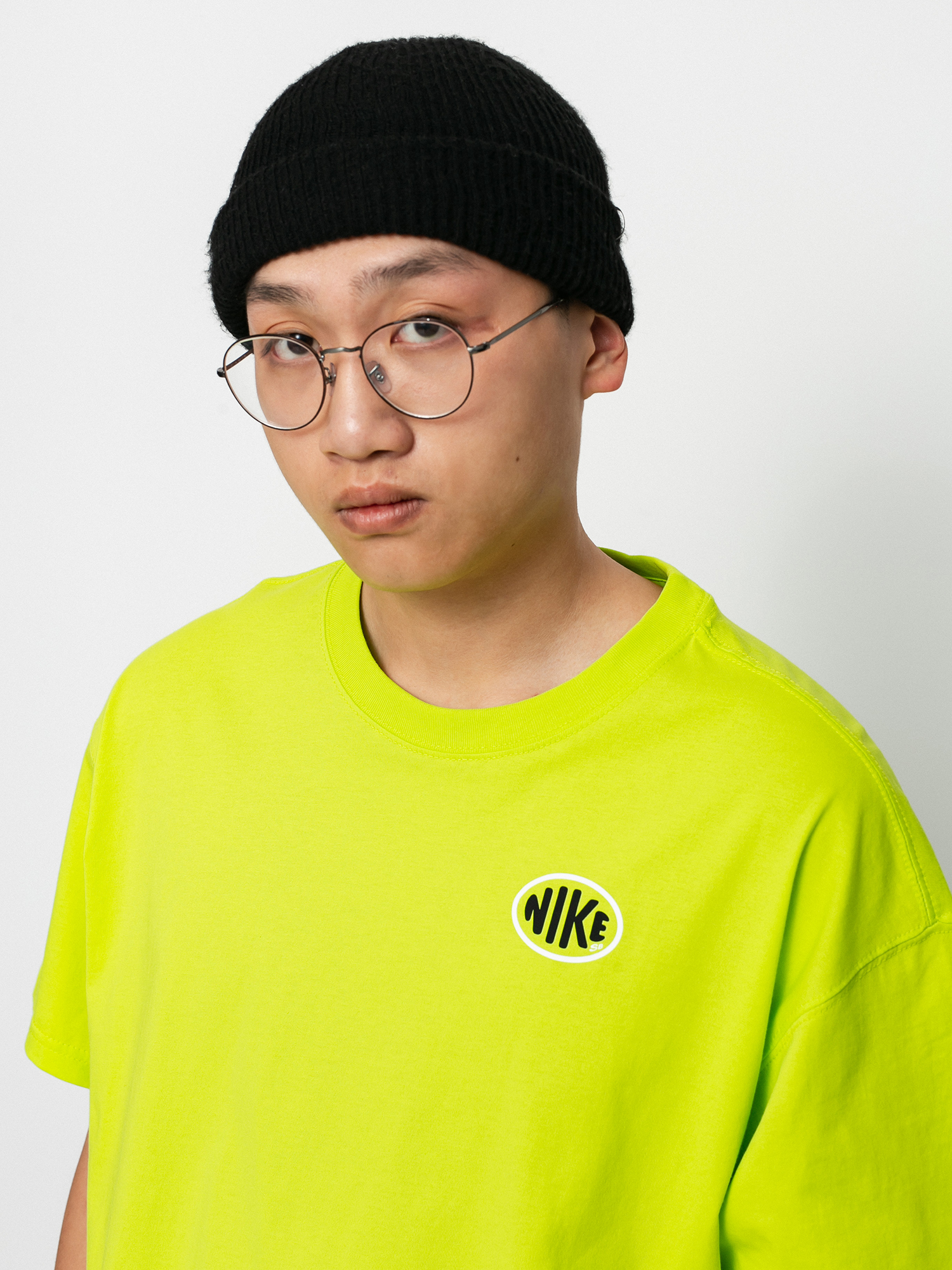 T-shirt Nike SB Left Chest SB (cyber)