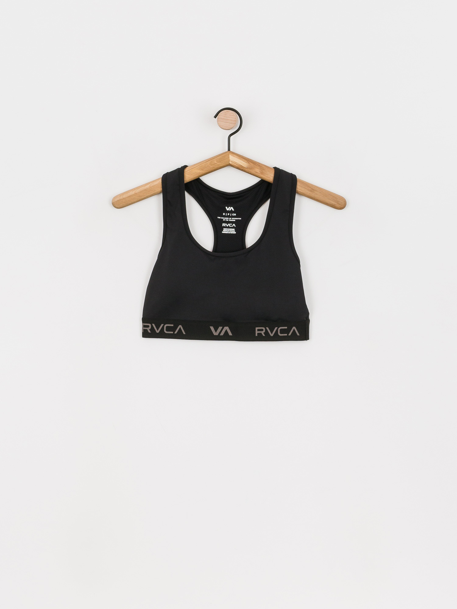 Bielizna RVCA Cut Out Bra Top Wmn (black)