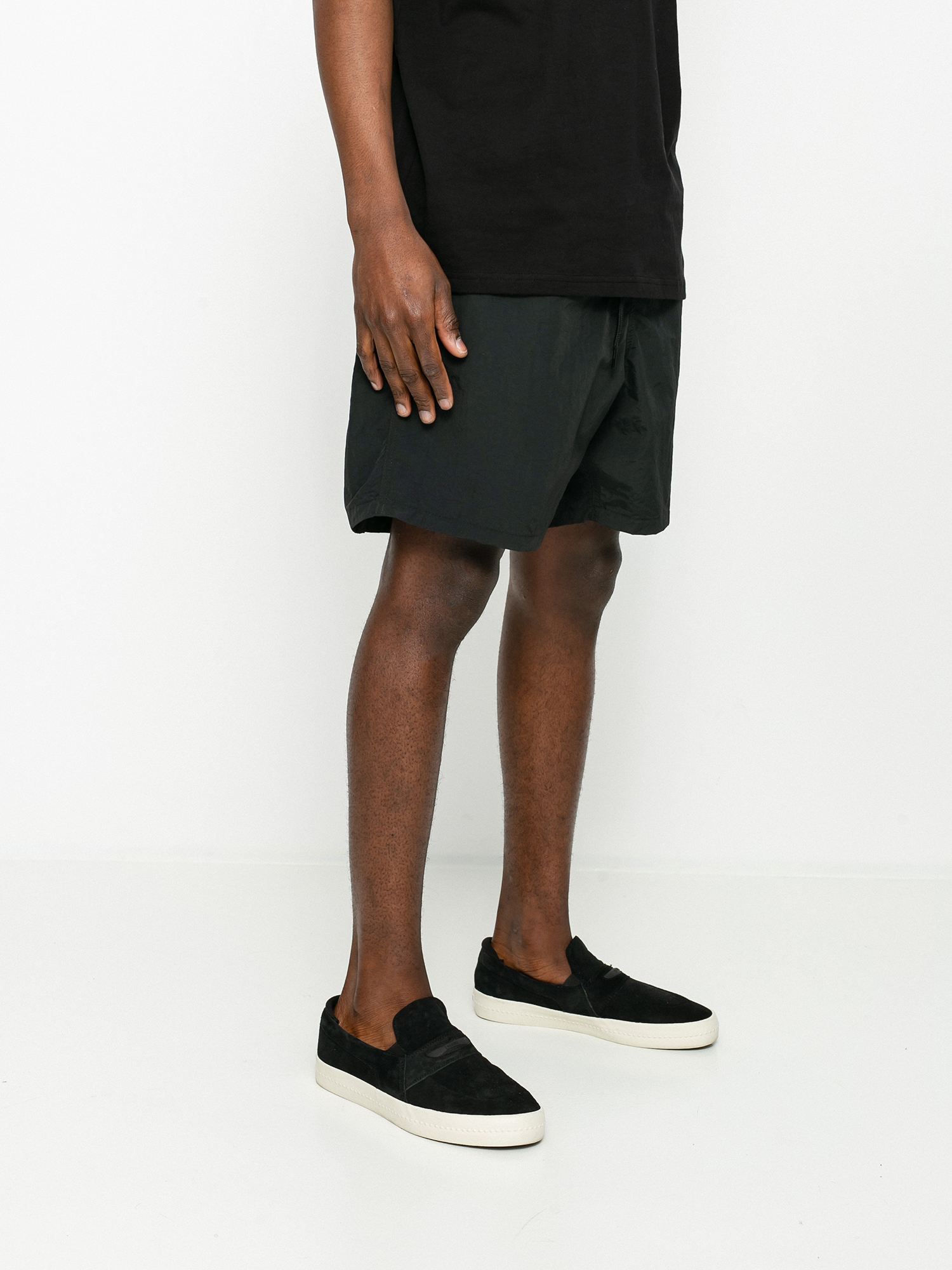 Szorty OBEY Easy Relaxed (black)