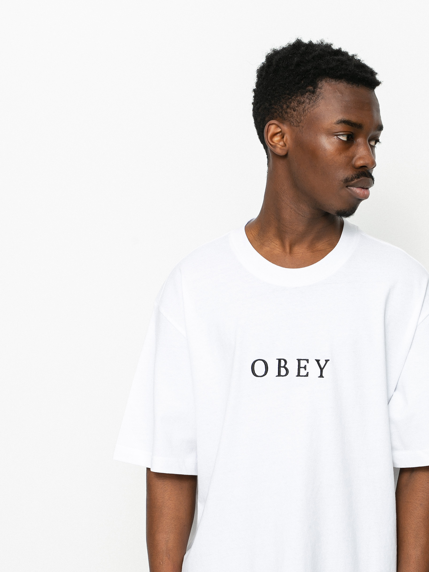 T-shirt OBEY Smith (white)