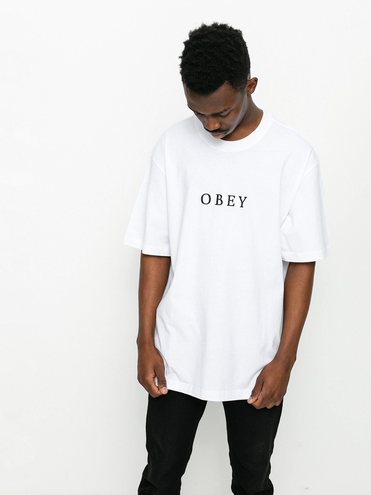 T-shirt OBEY Smith (white)