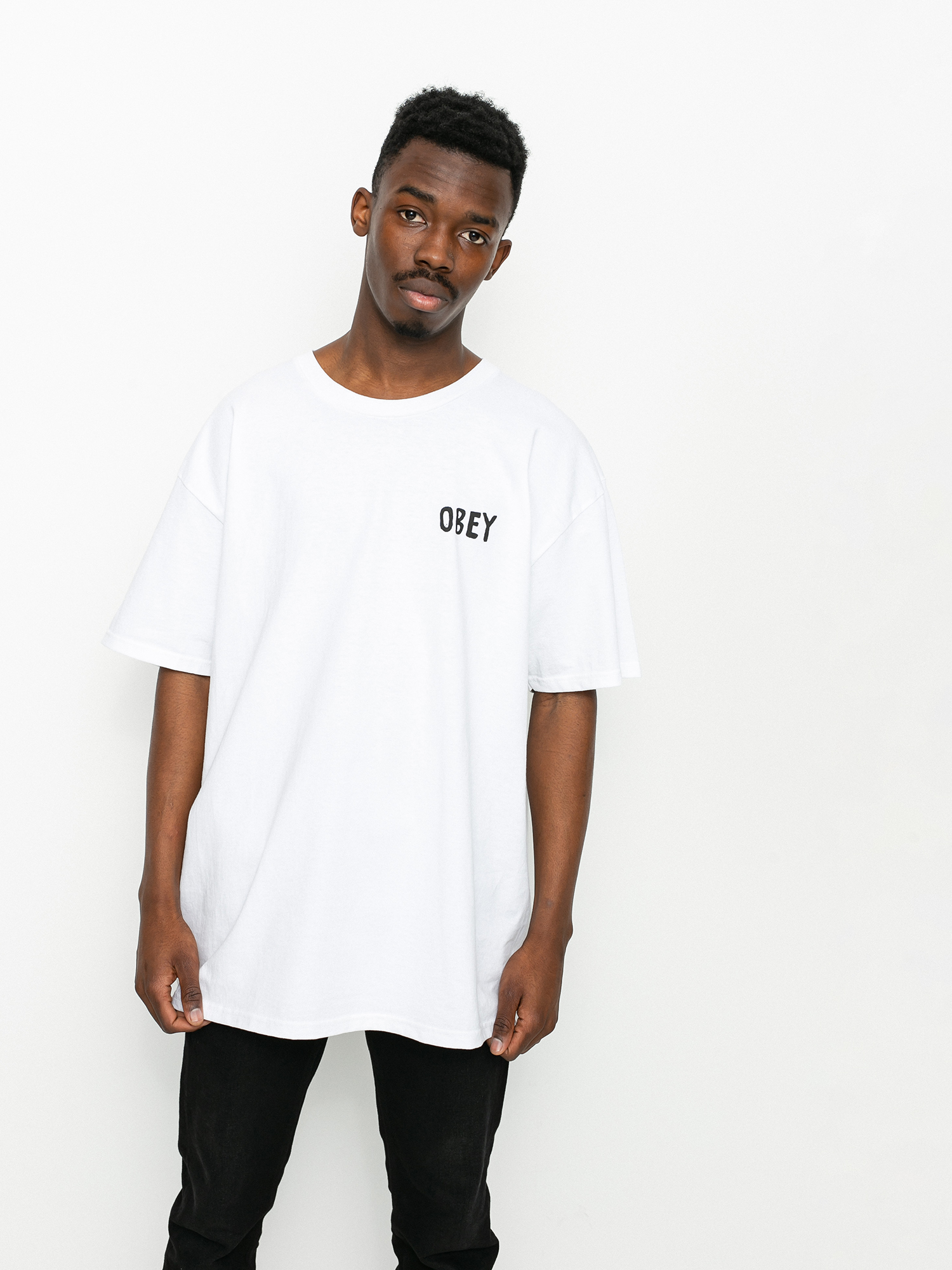 T-shirt OBEY Mass Seduction (white)