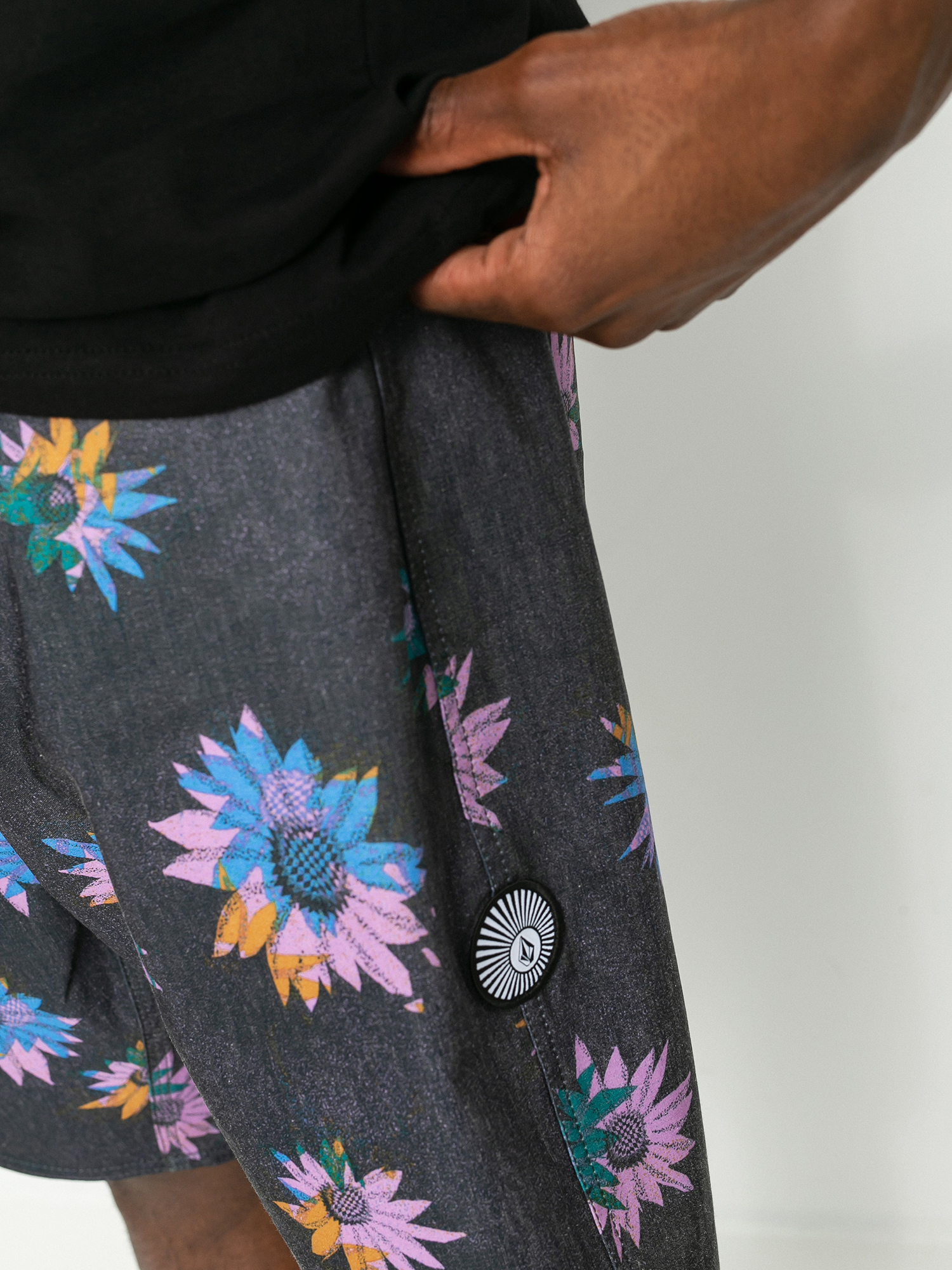 Boardshorty Volcom Natural Visions Stoney 19 (black)