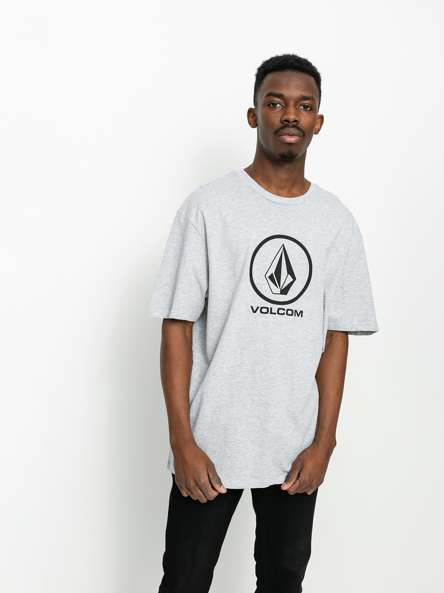 T-shirt Volcom Crisp Stone (heather grey)