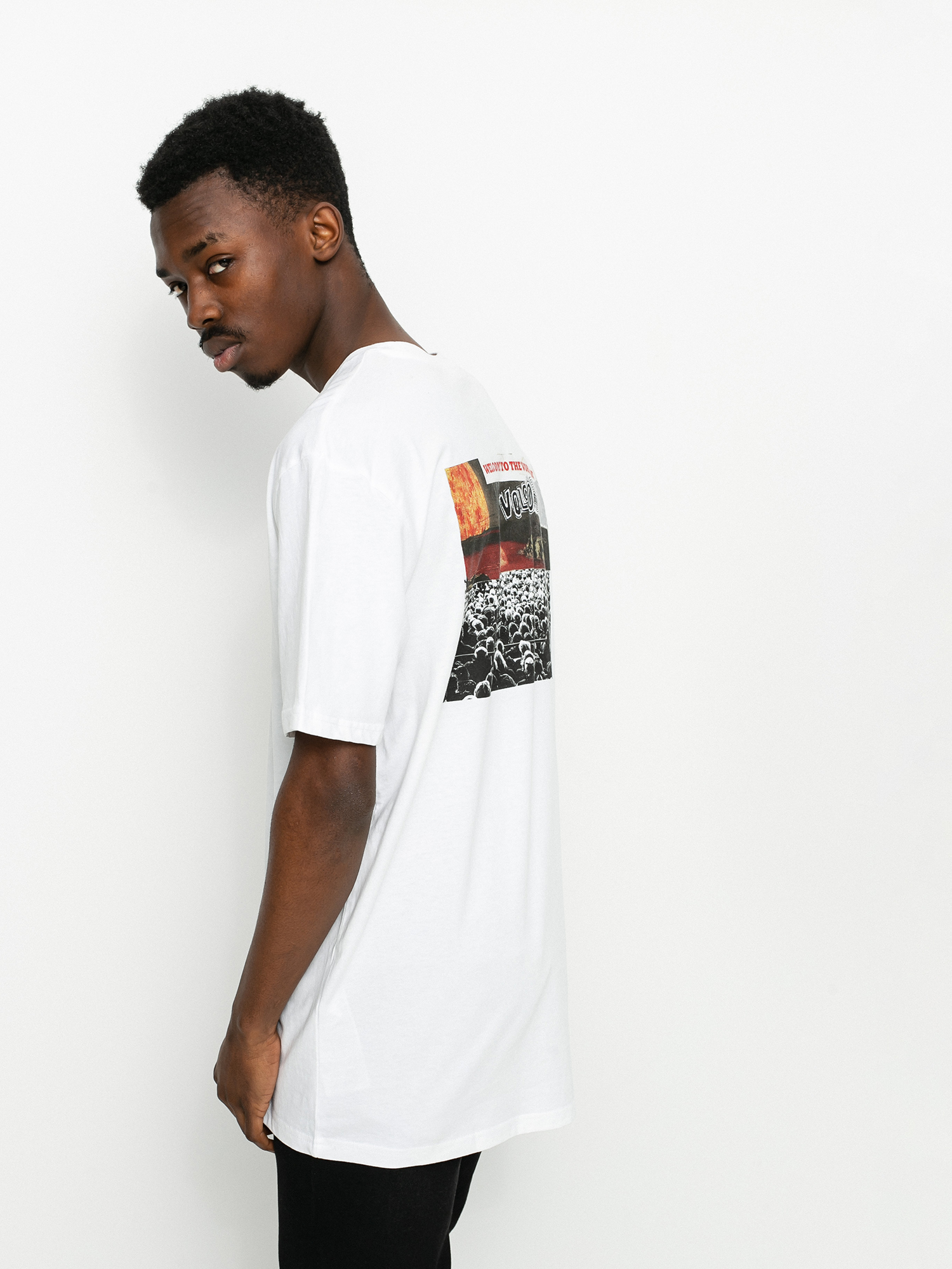 T-shirt Volcom Worlds Collide (white)