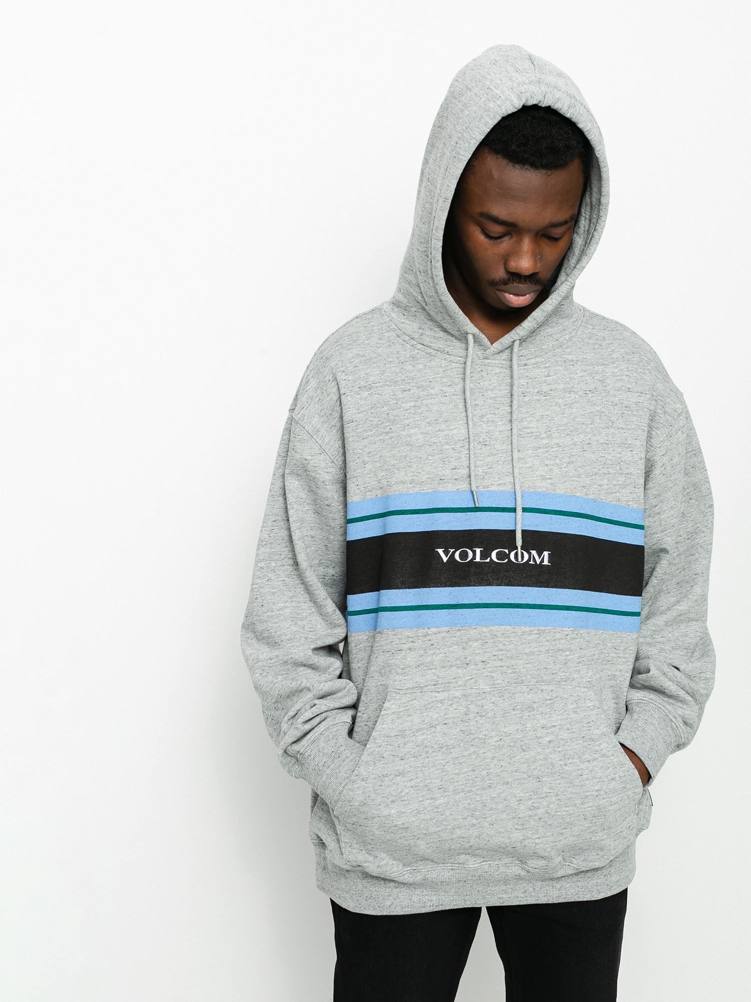 Bluza z kapturem Volcom Zero Division HD (heather grey)