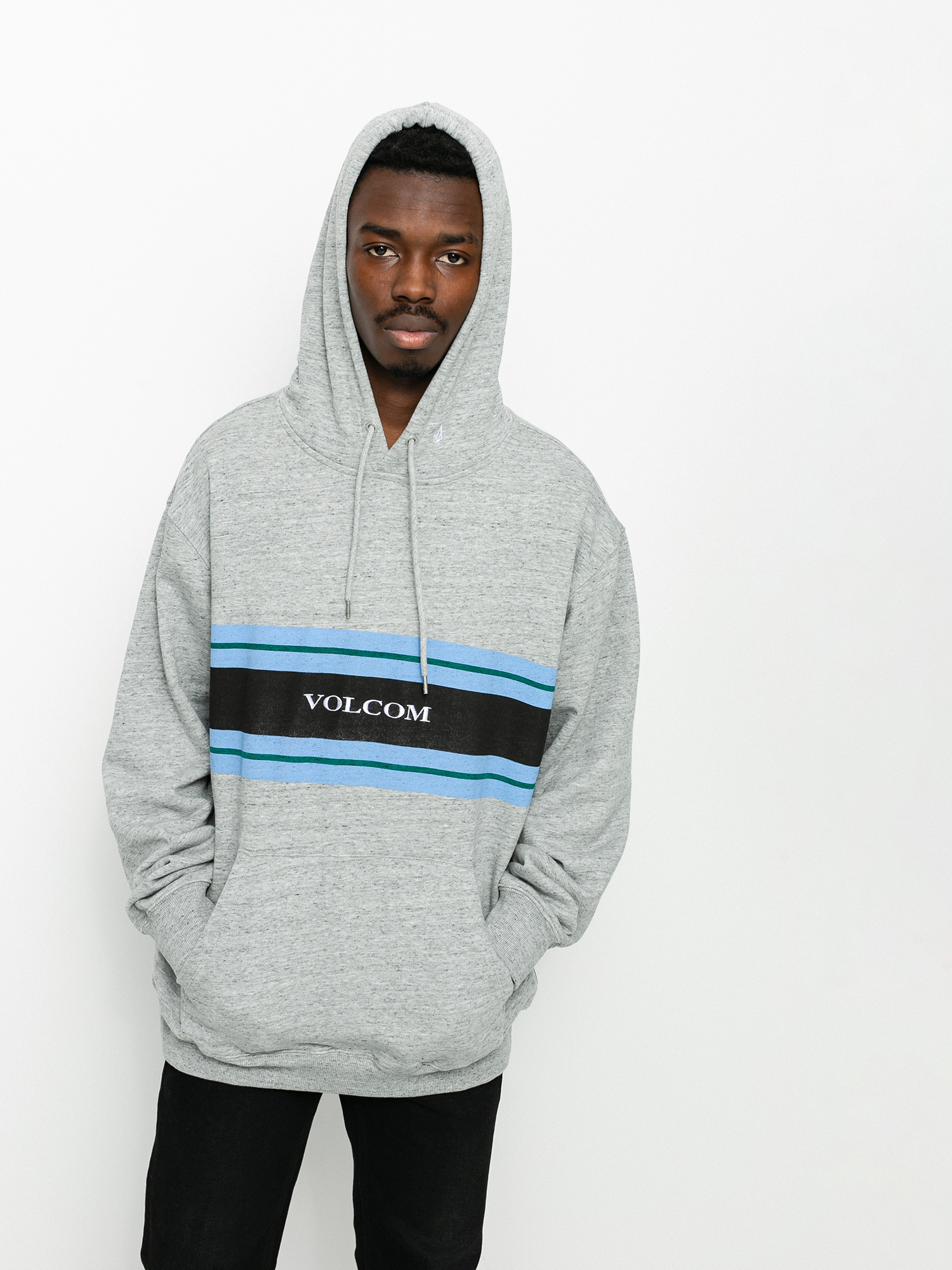 Bluza z kapturem Volcom Zero Division HD (heather grey)