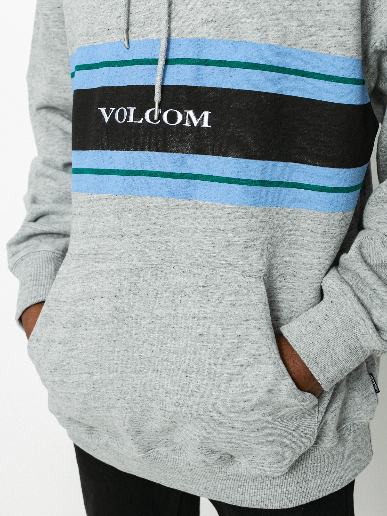 Bluza z kapturem Volcom Zero Division HD (heather grey)