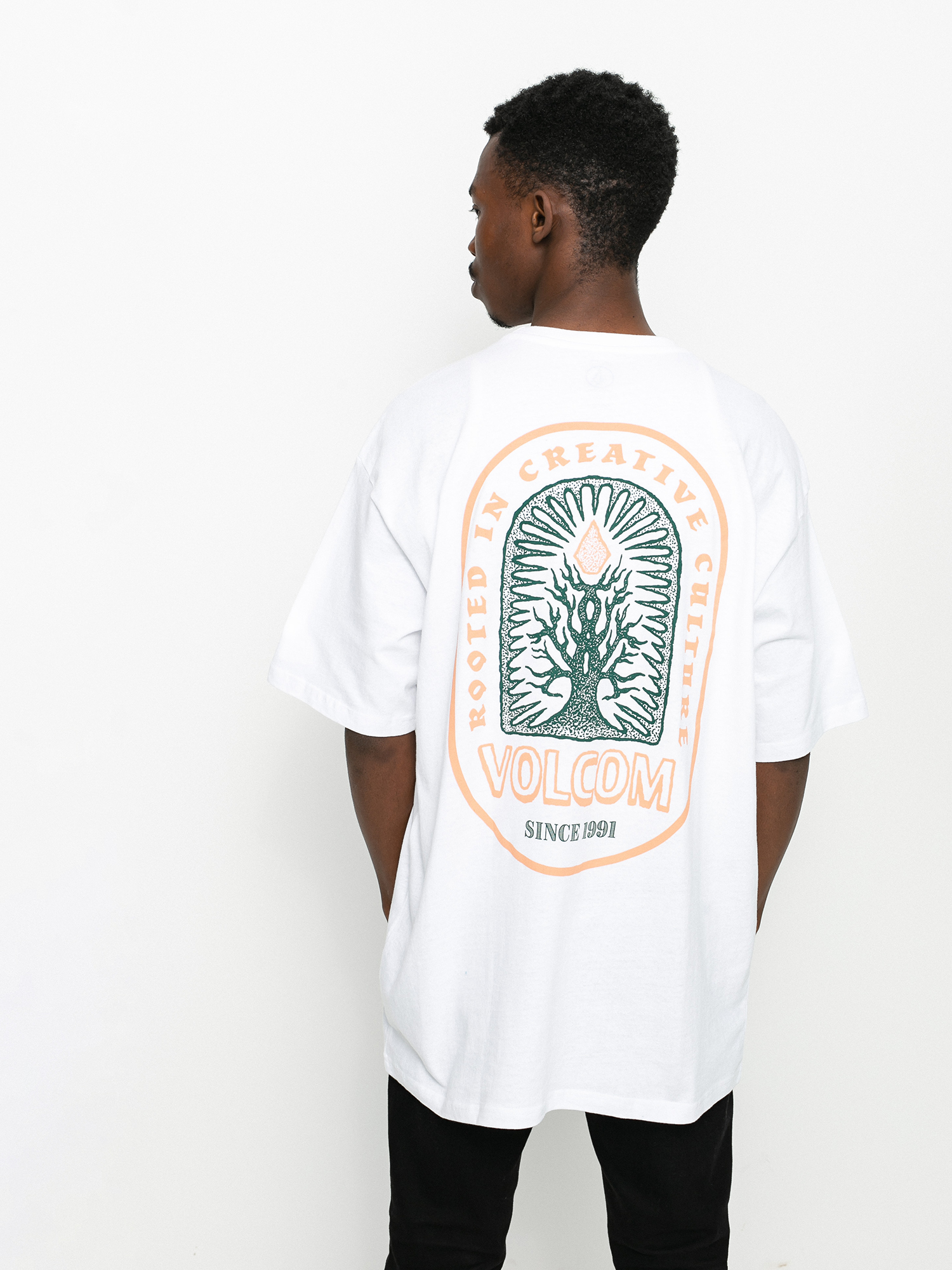 T-shirt Volcom Rootsy (white)