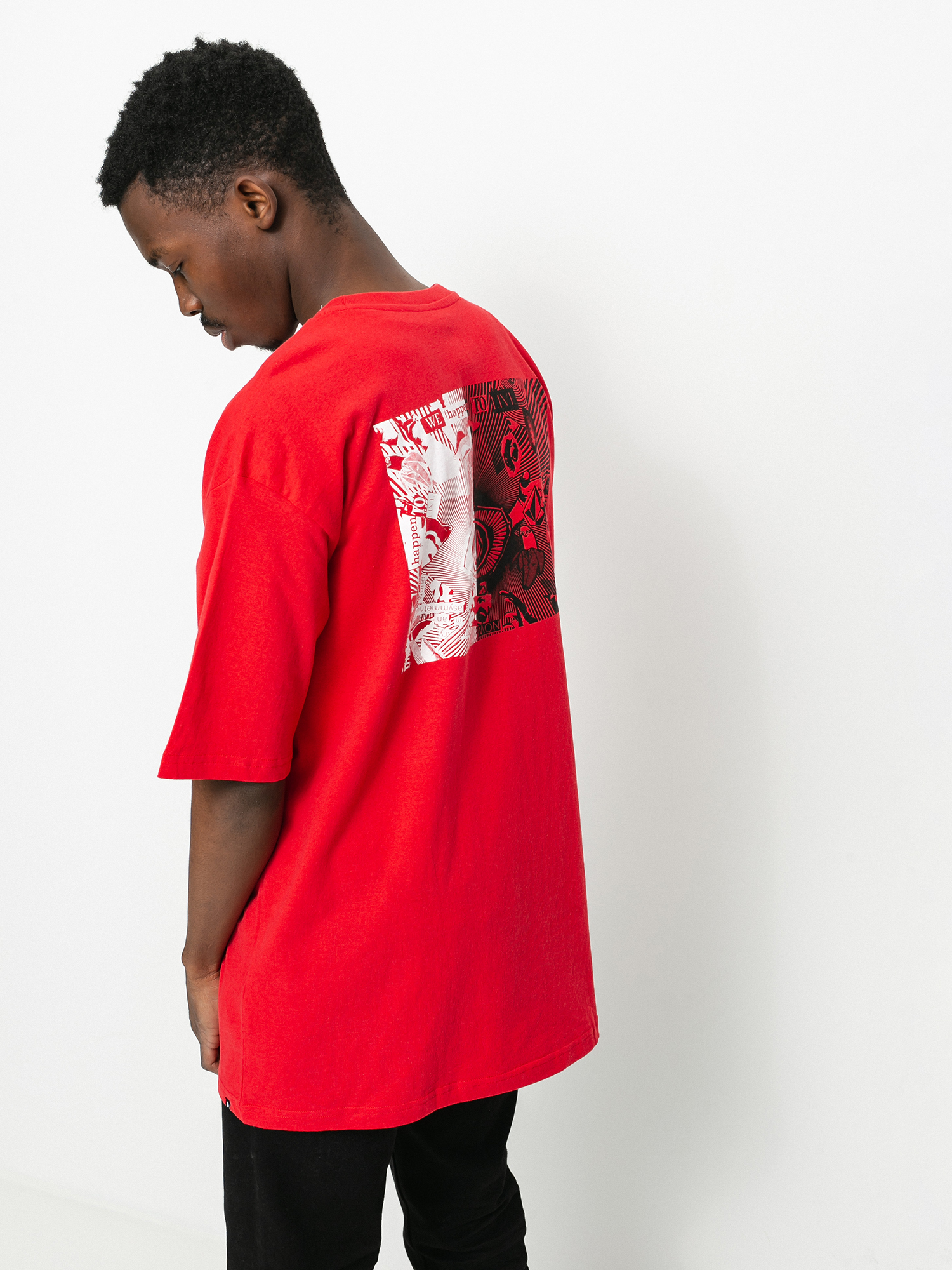 T-shirt Volcom Clatter (carmine red)