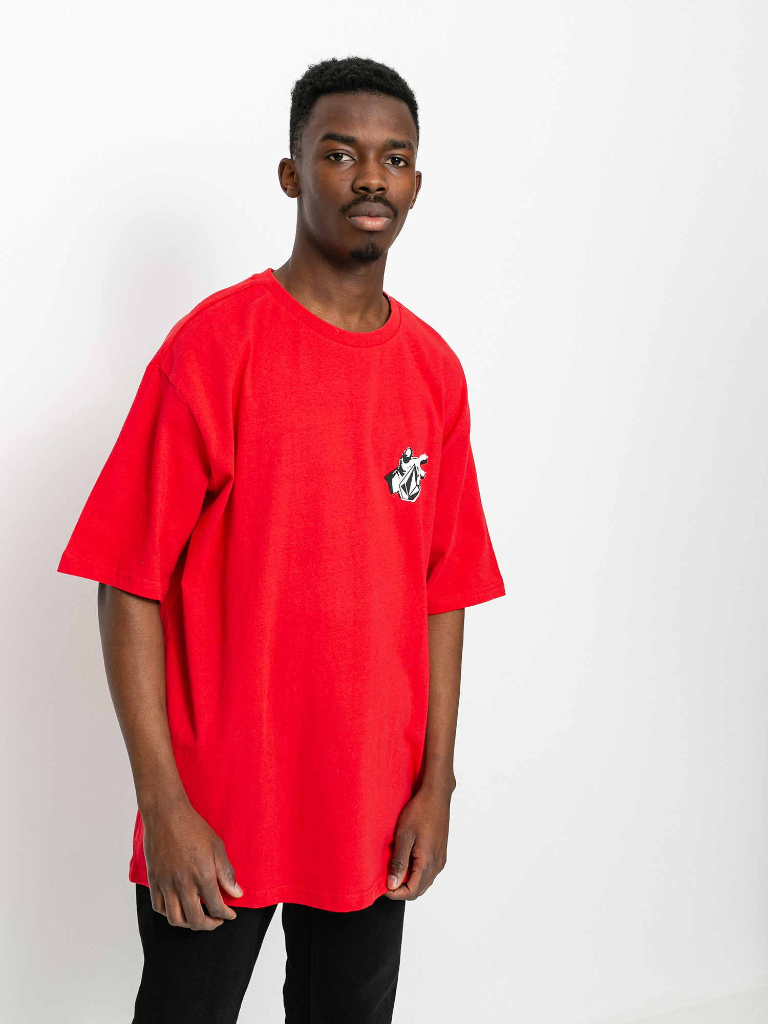 T-shirt Volcom Clatter (carmine red)