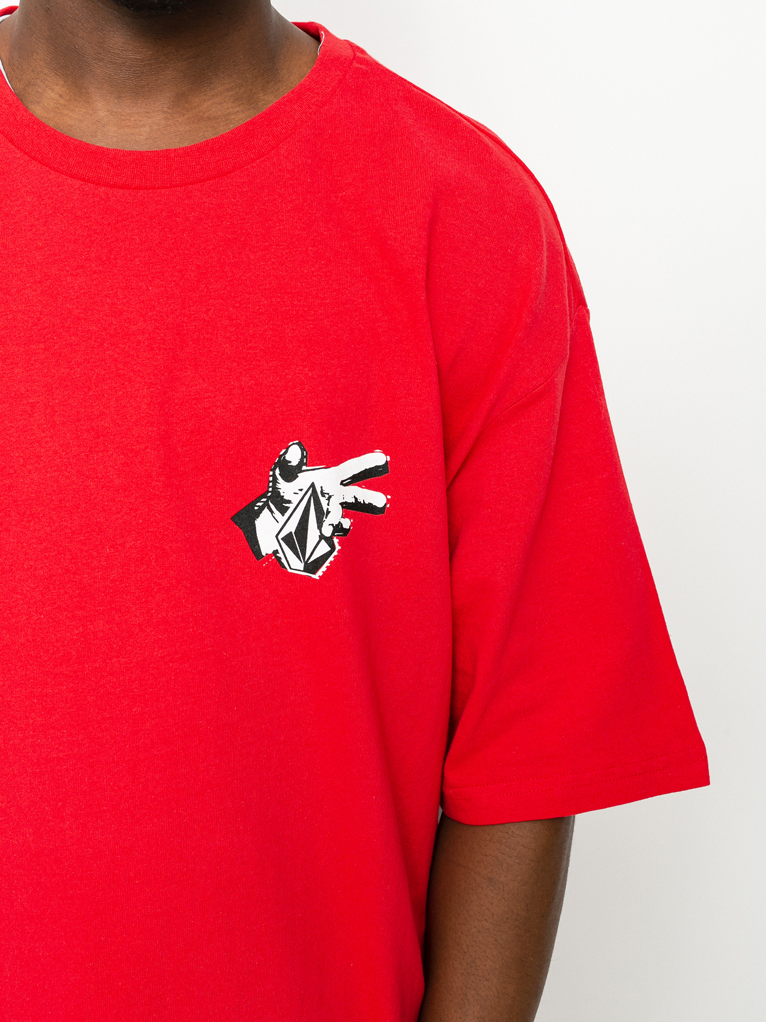 T-shirt Volcom Clatter (carmine red)
