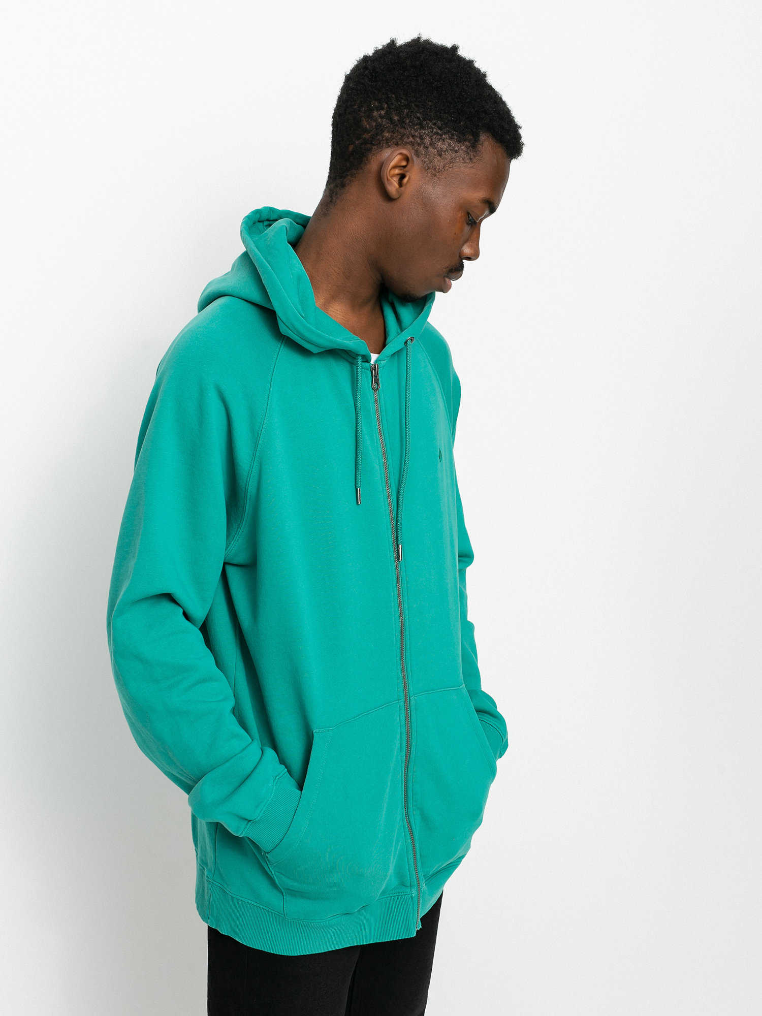 Bluza z kapturem Volcom Freeleven ZHD (synergy green)