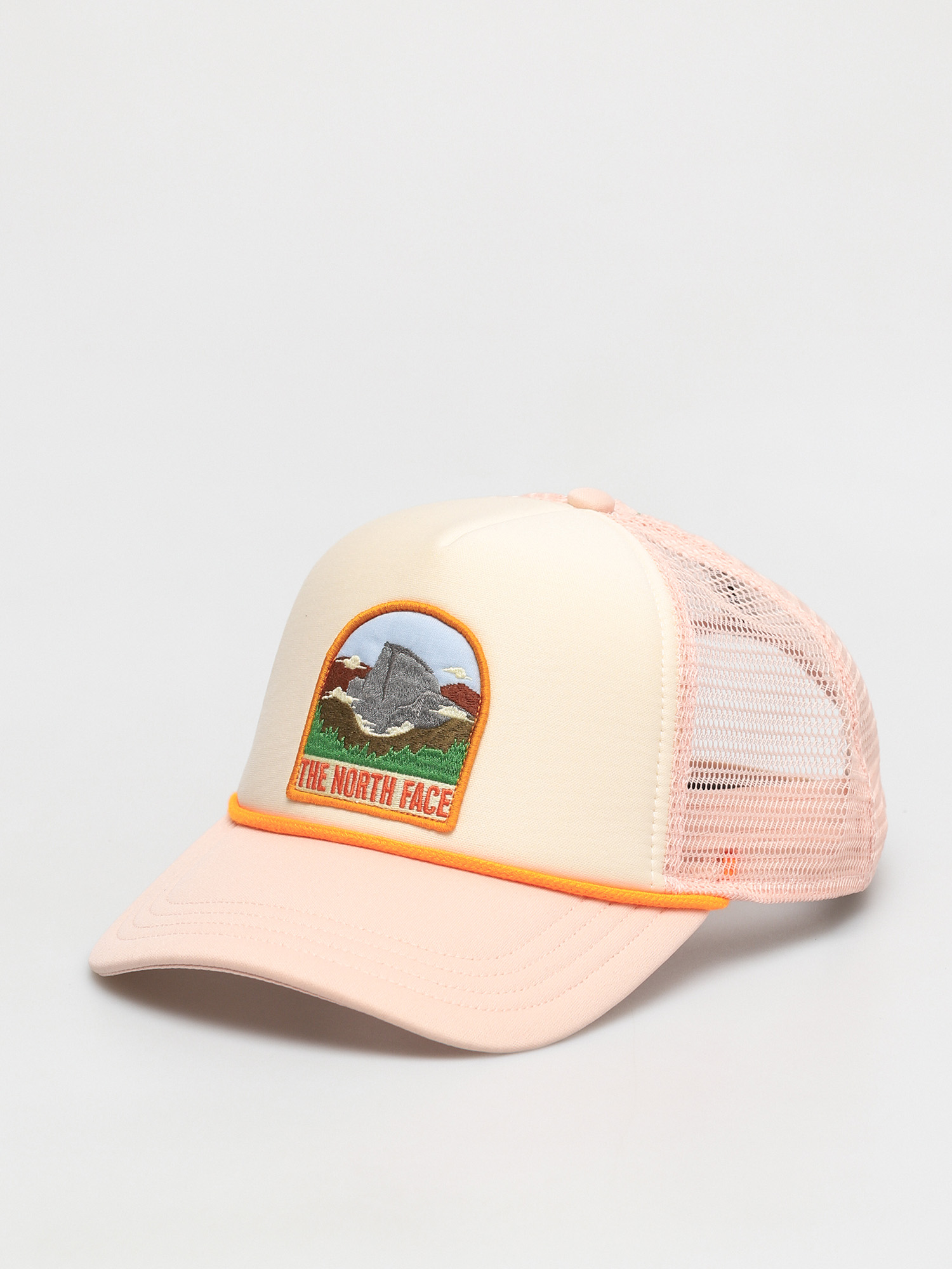 Czapka z daszkiem The North Face Valley Trucker ZD (evening sand pink/vintage white)