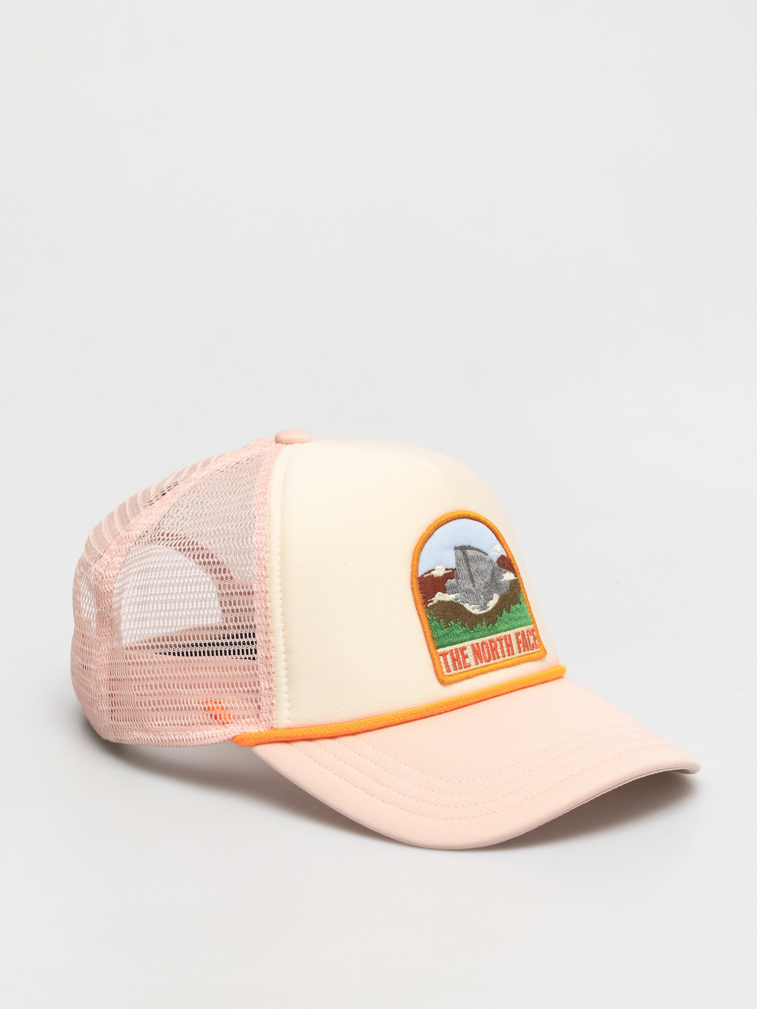 Czapka z daszkiem The North Face Valley Trucker ZD (evening sand pink/vintage white)