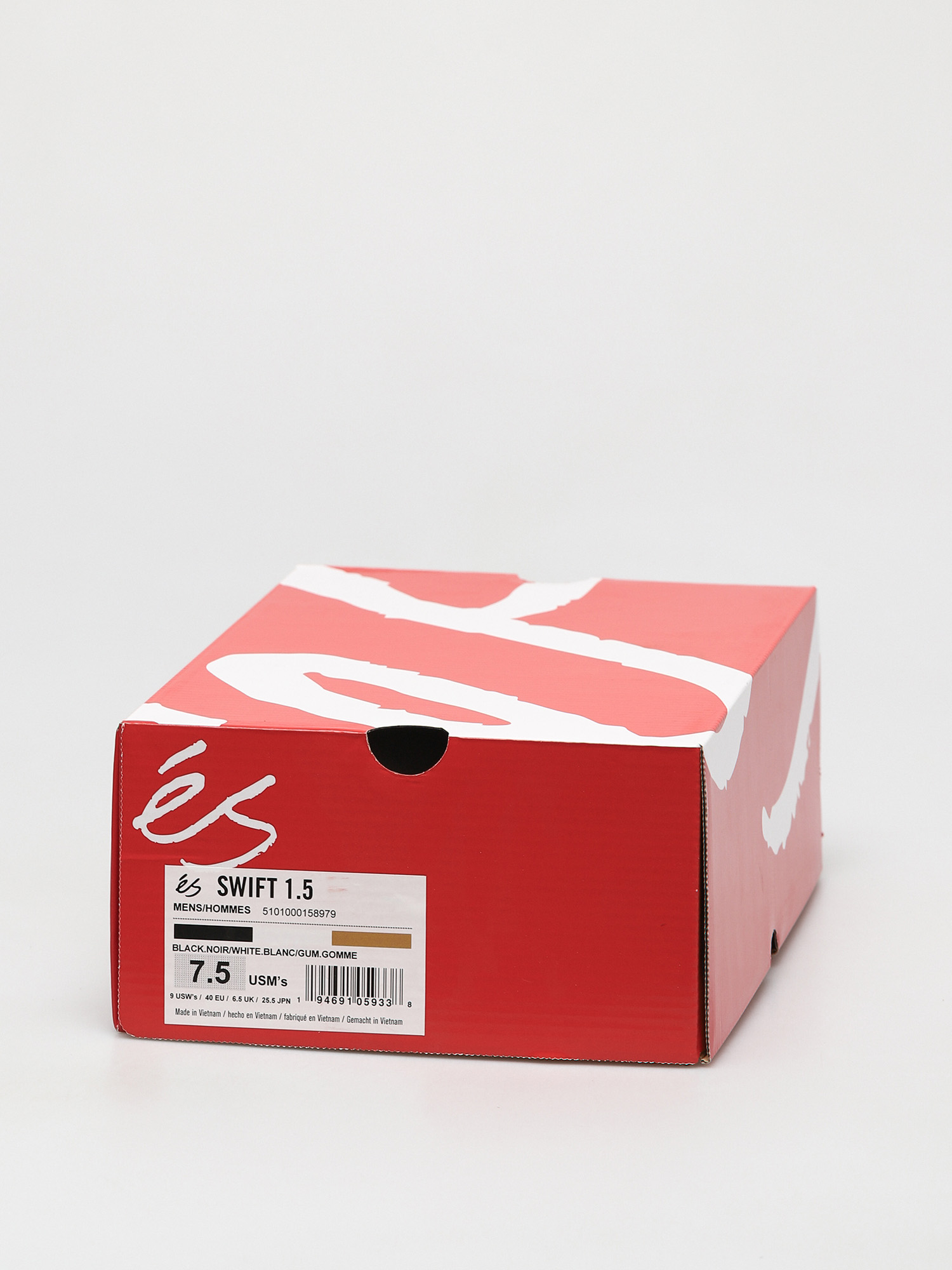 Buty eS Swift 1.5 (black/white/gum)