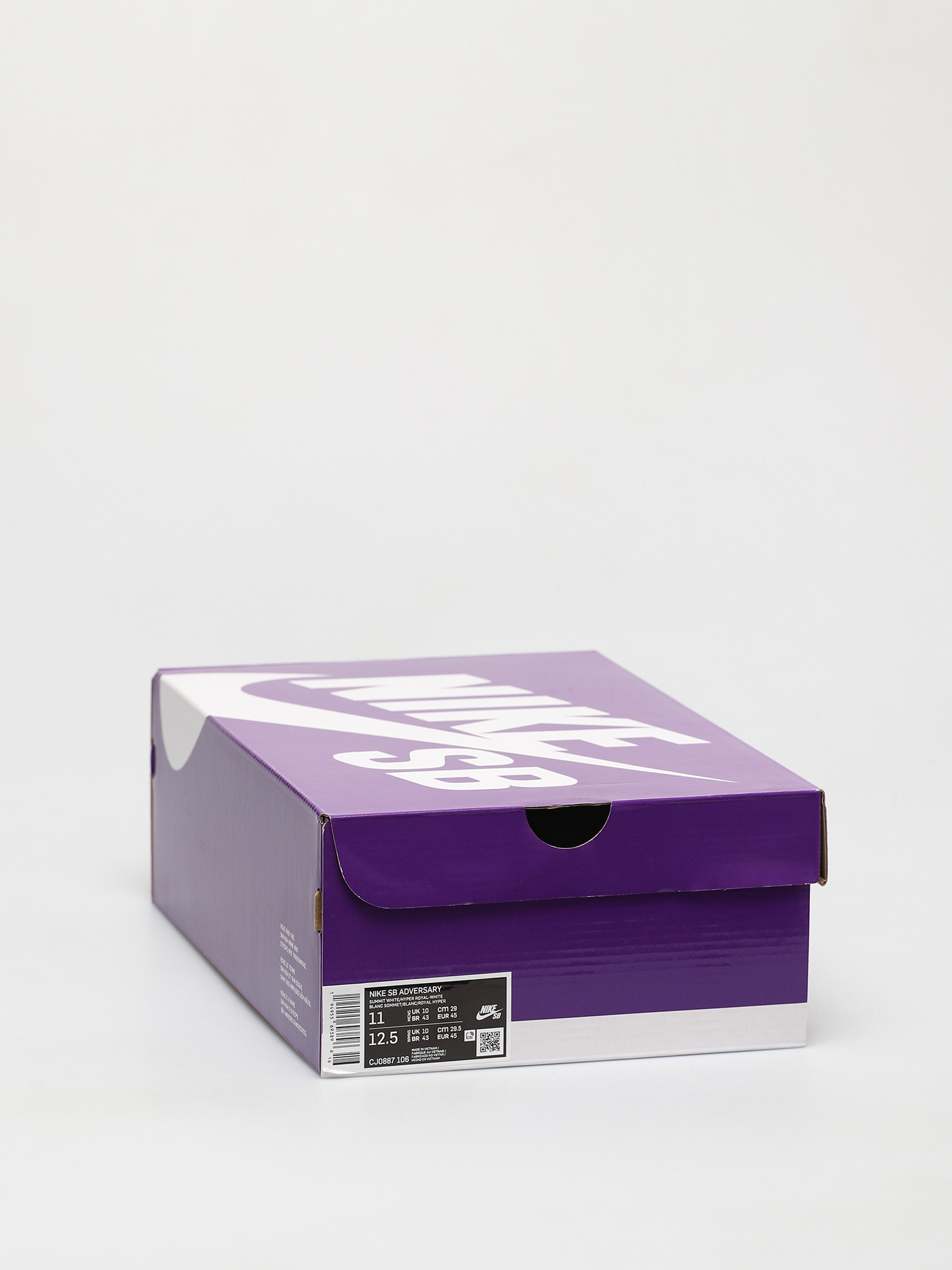 Buty Nike SB Adversary (summit white/hyper royal white)