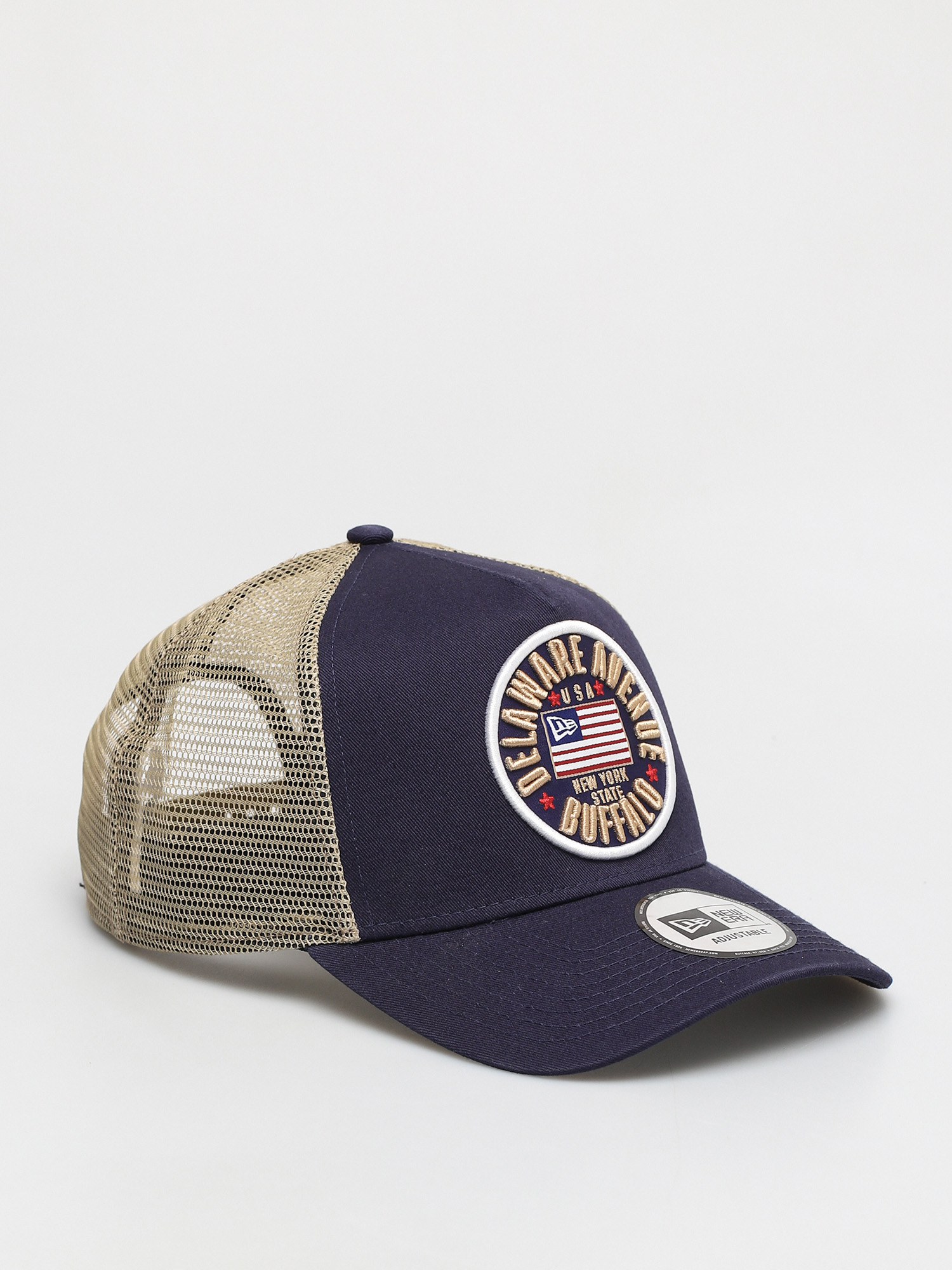 Czapka z daszkiem New Era Us Flag Pack Trucker ZD (navy)