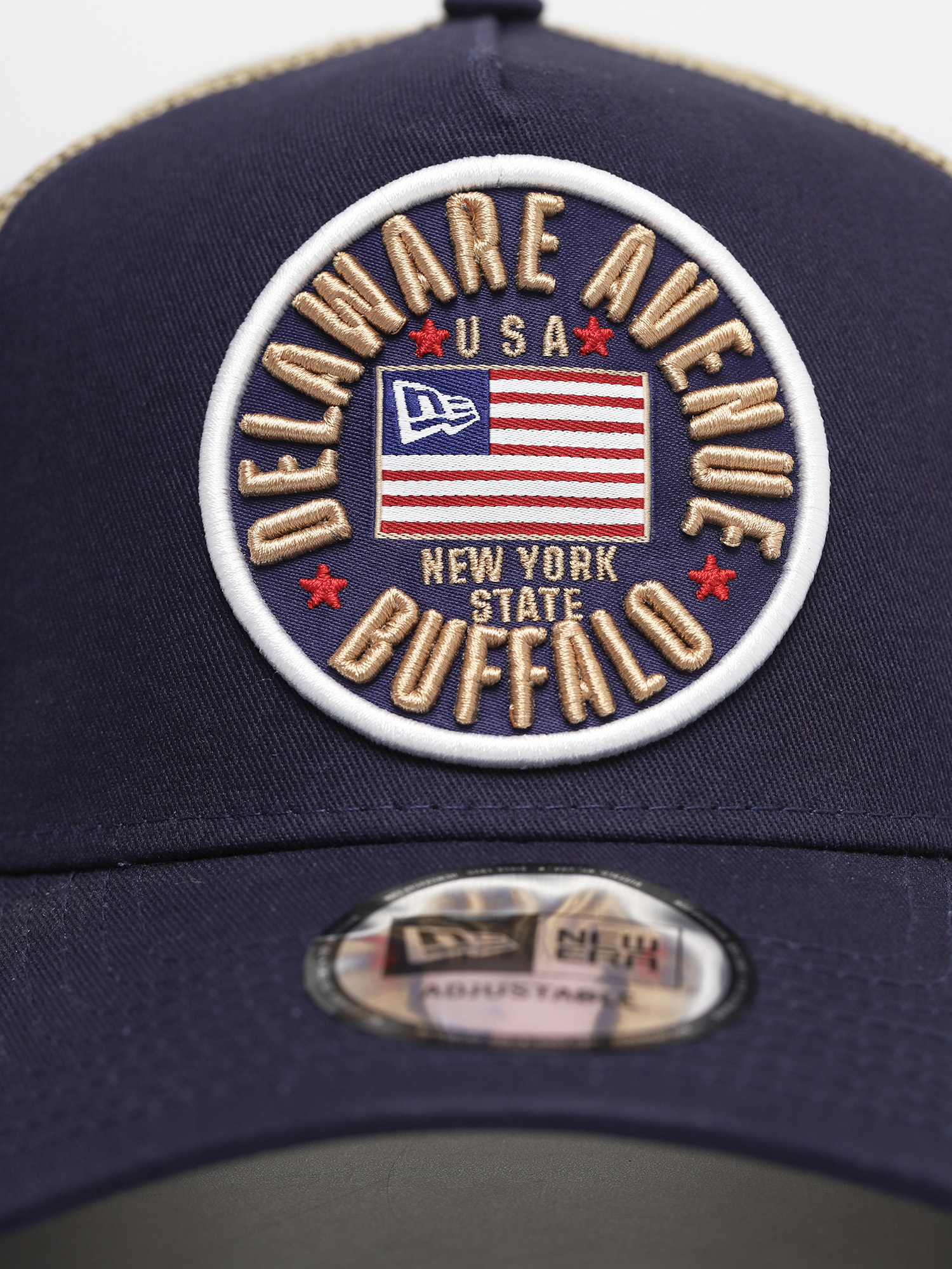 Czapka z daszkiem New Era Us Flag Pack Trucker ZD (navy)