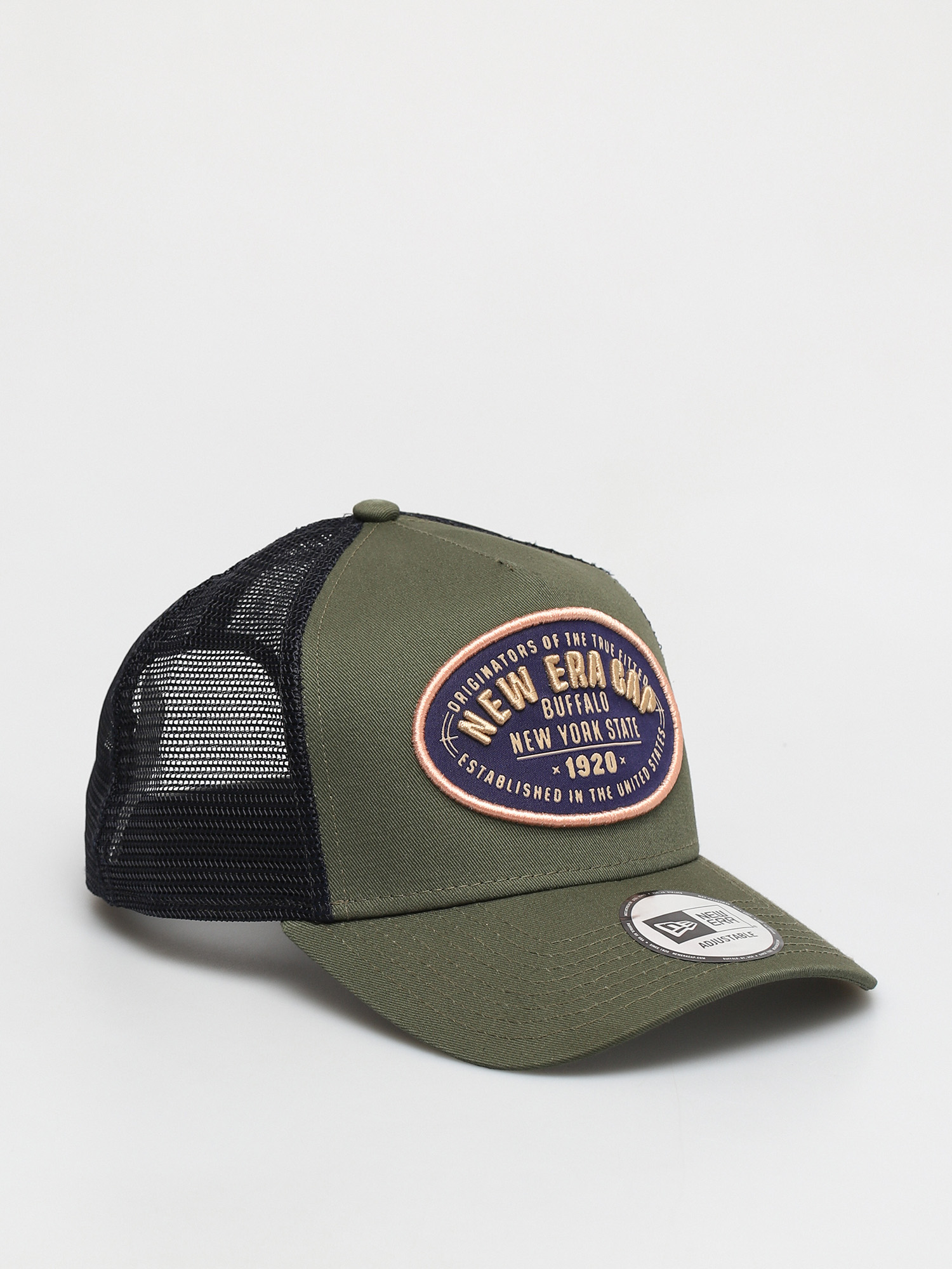 Czapka z daszkiem New Era Us Flag Pack Trucker ZD (green med)