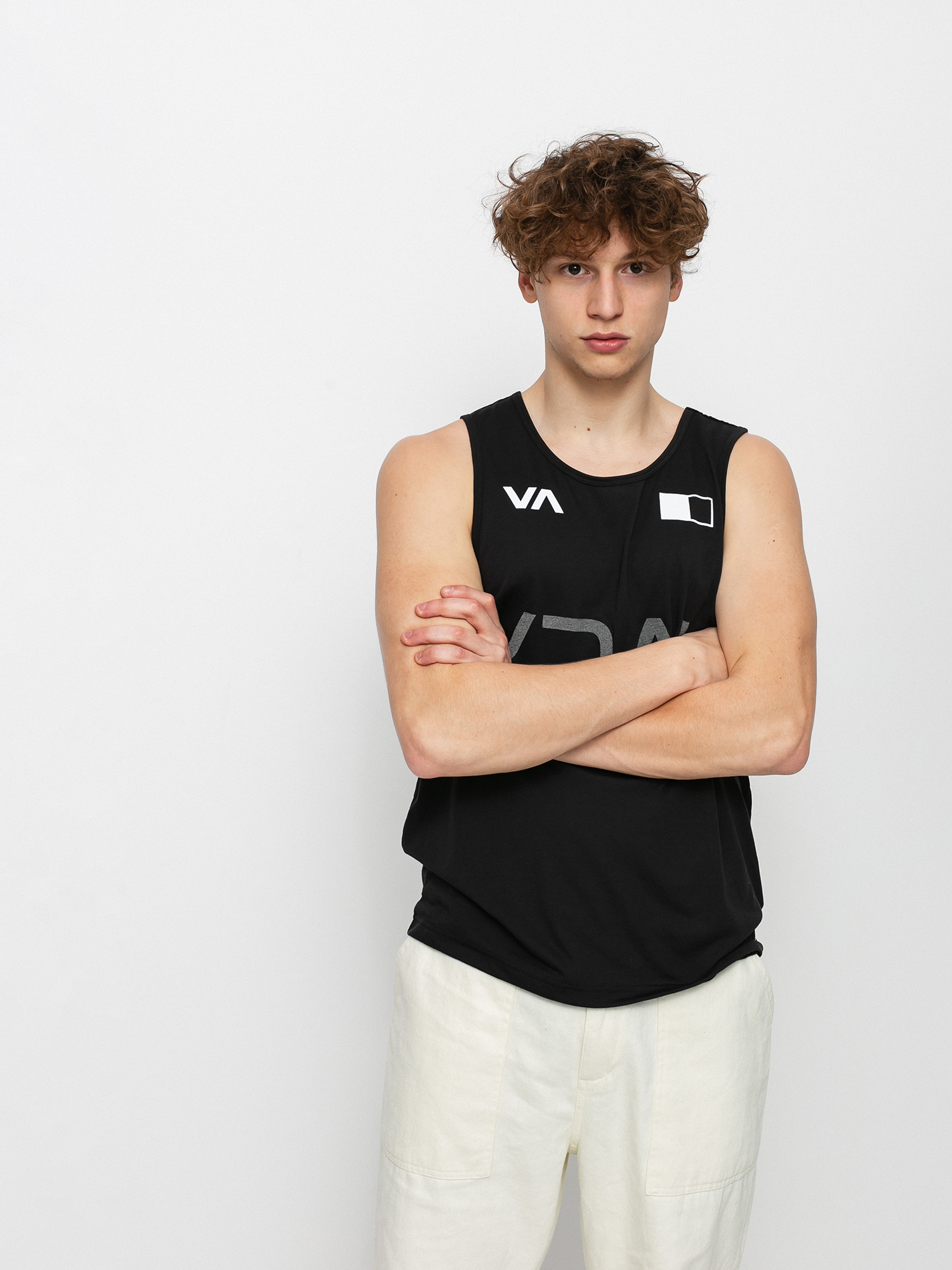 Koszulka RVCA Big Rvca Banner (black)