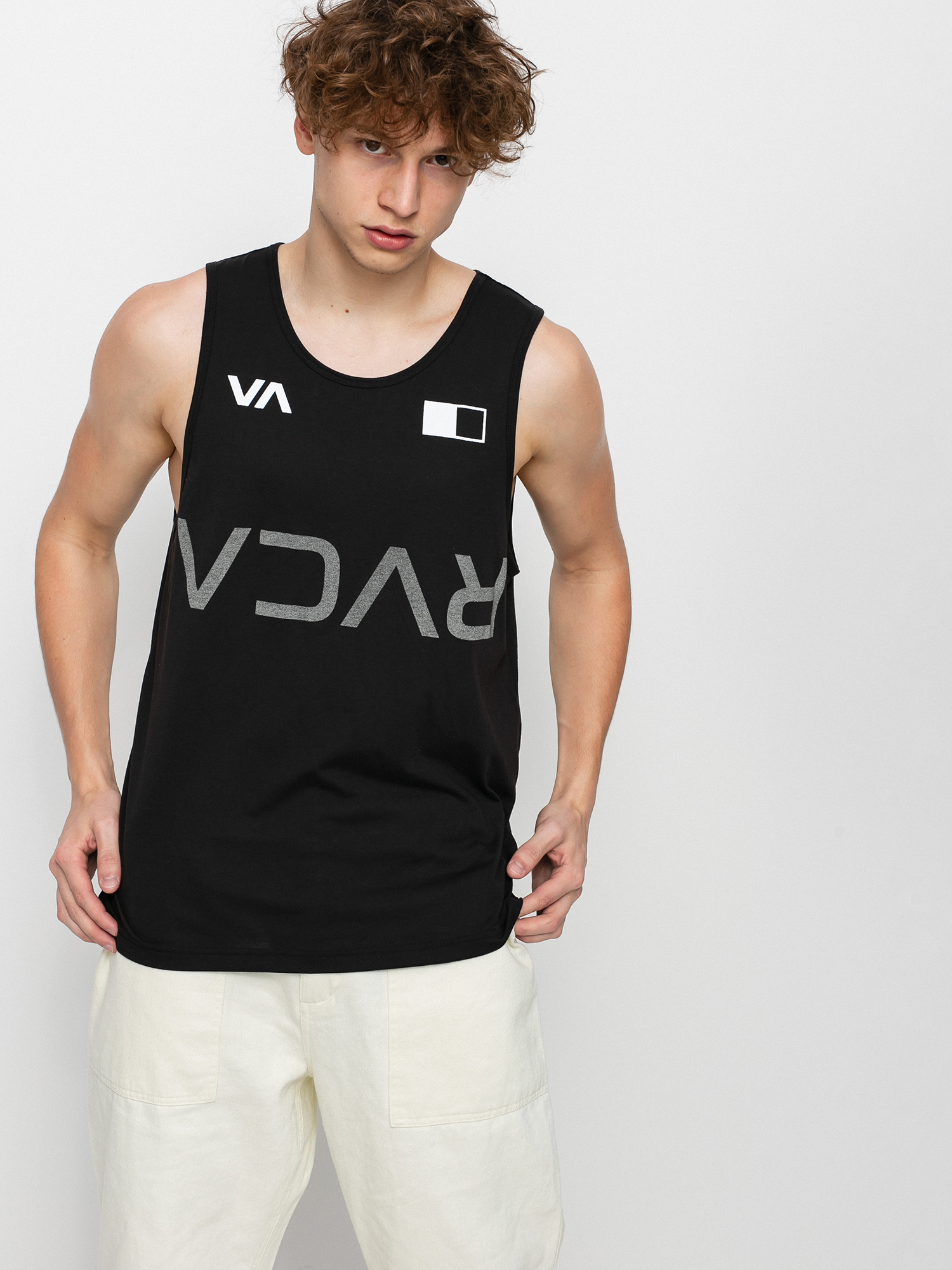 Koszulka RVCA Big Rvca Banner (black)