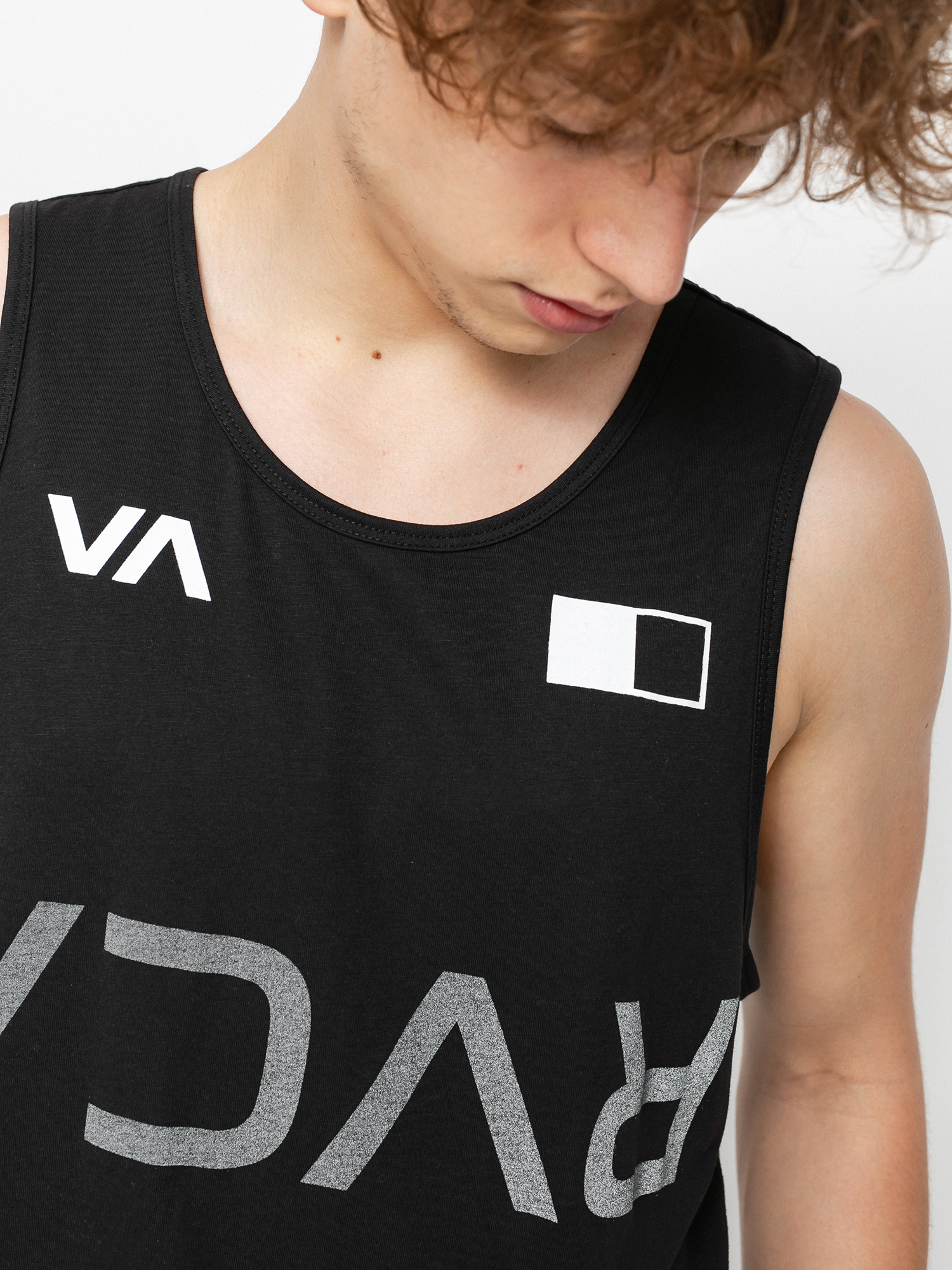Koszulka RVCA Big Rvca Banner (black)