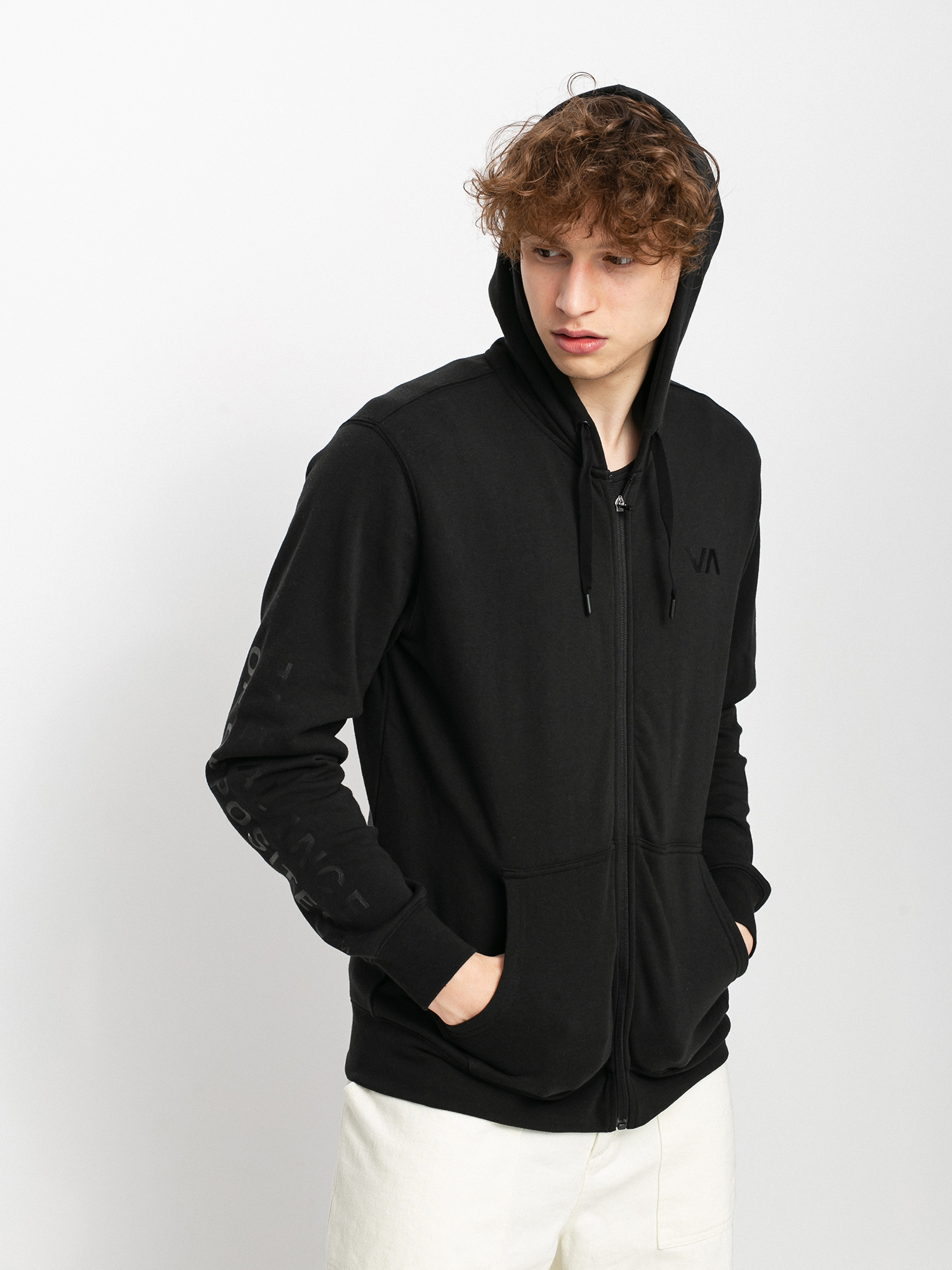 Bluza z kapturem RVCA Swift Box ZHD (black)