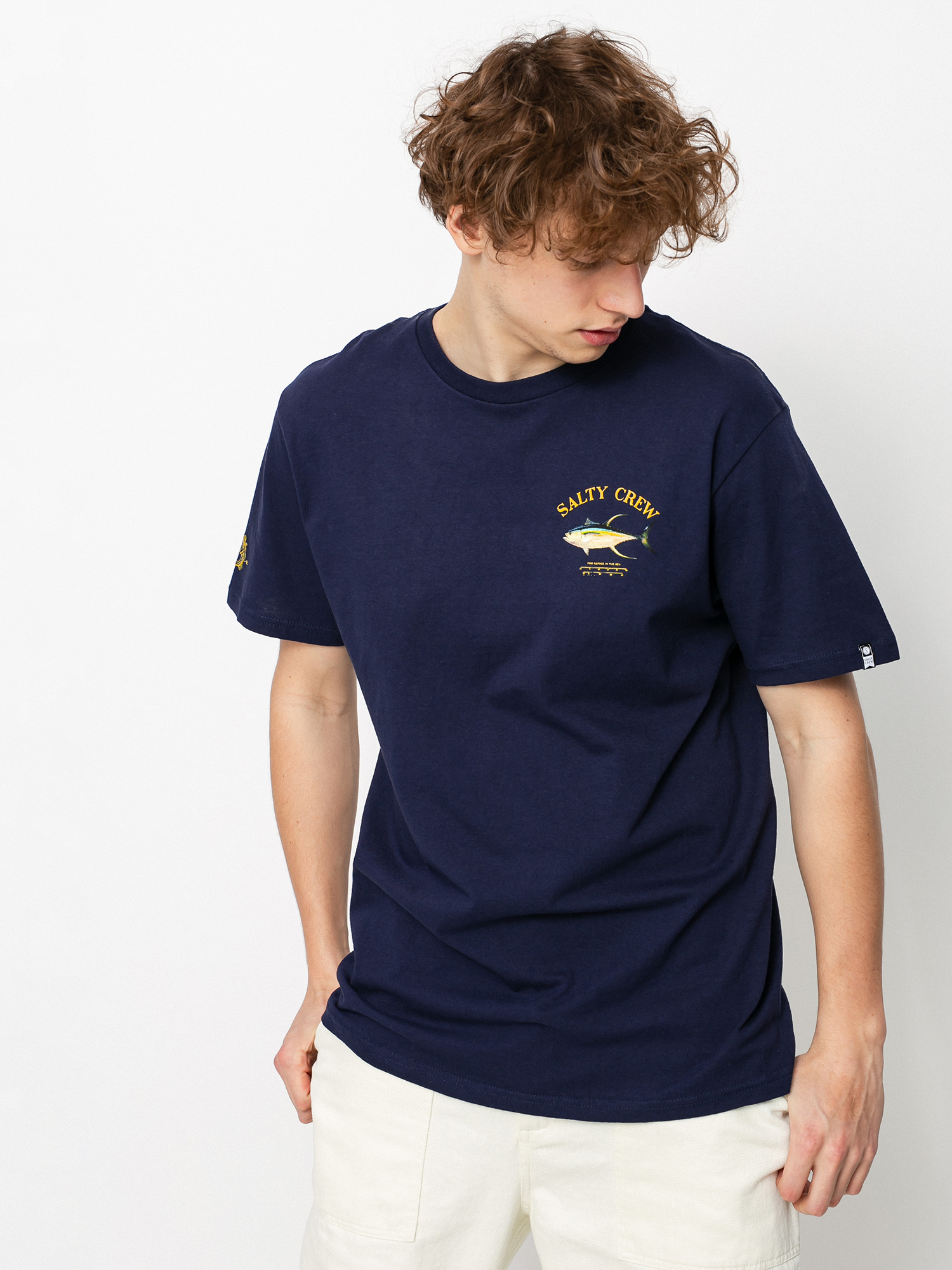 T-shirt Salty Crew Ahi Mount (navy)