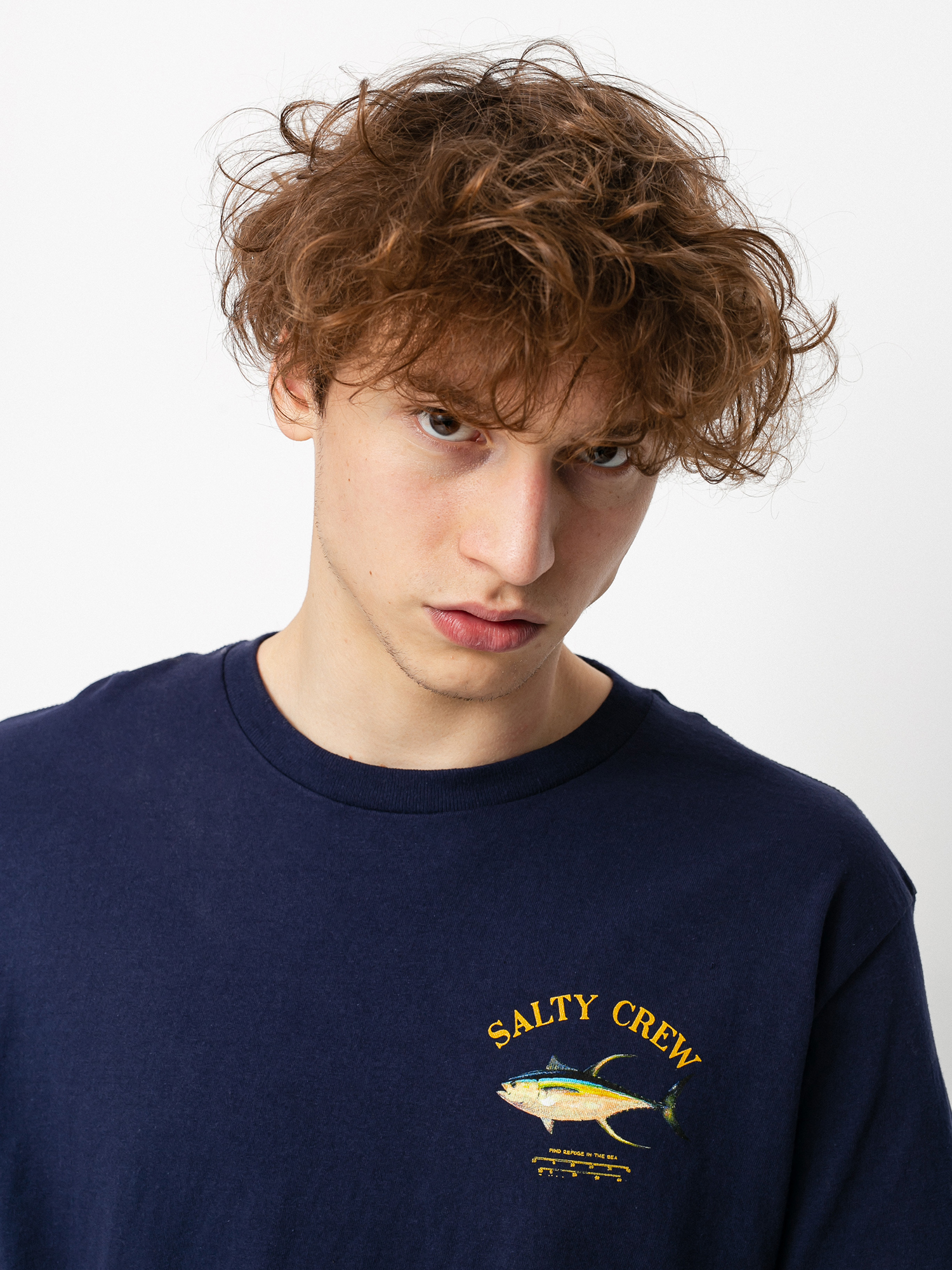T-shirt Salty Crew Ahi Mount (navy)