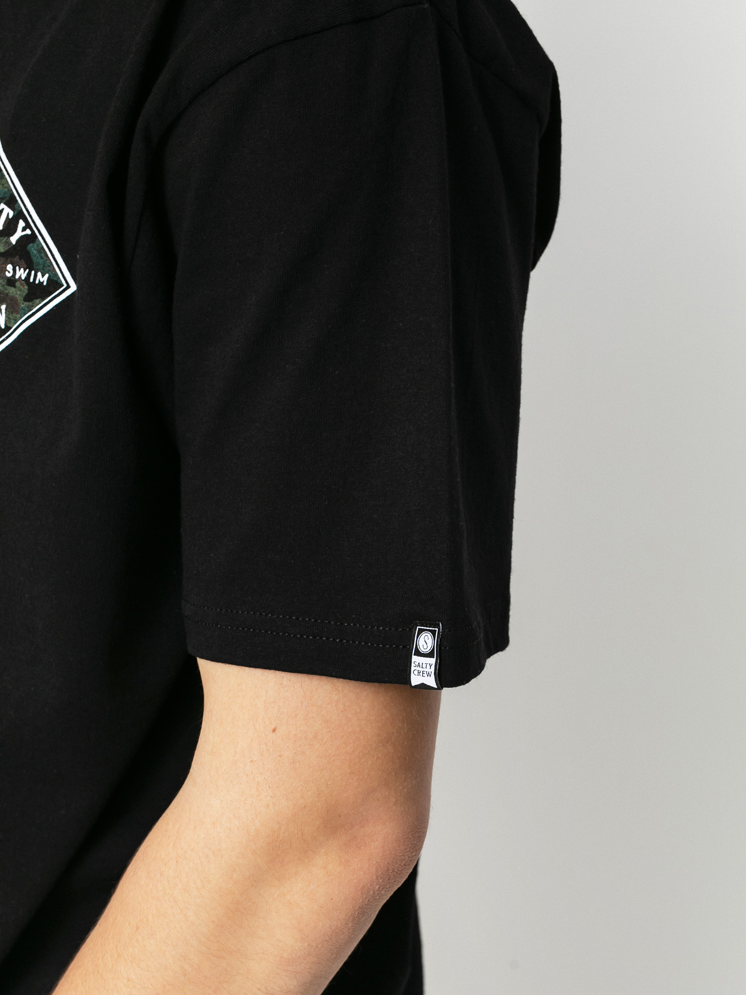 T-shirt Salty Crew Tippet Decoy Standard (black)