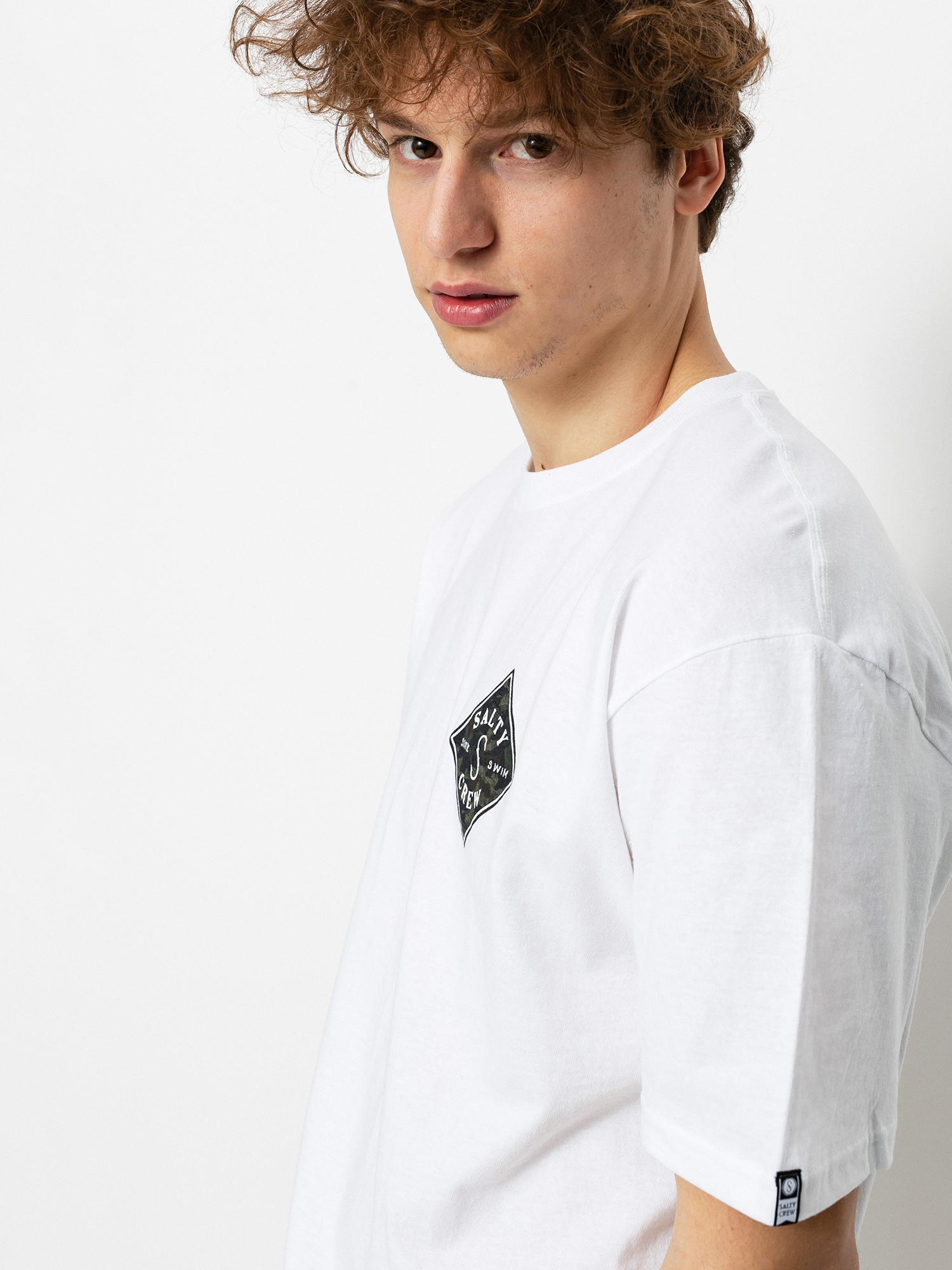 T-shirt Salty Crew Tippet Decoy Standard (white)