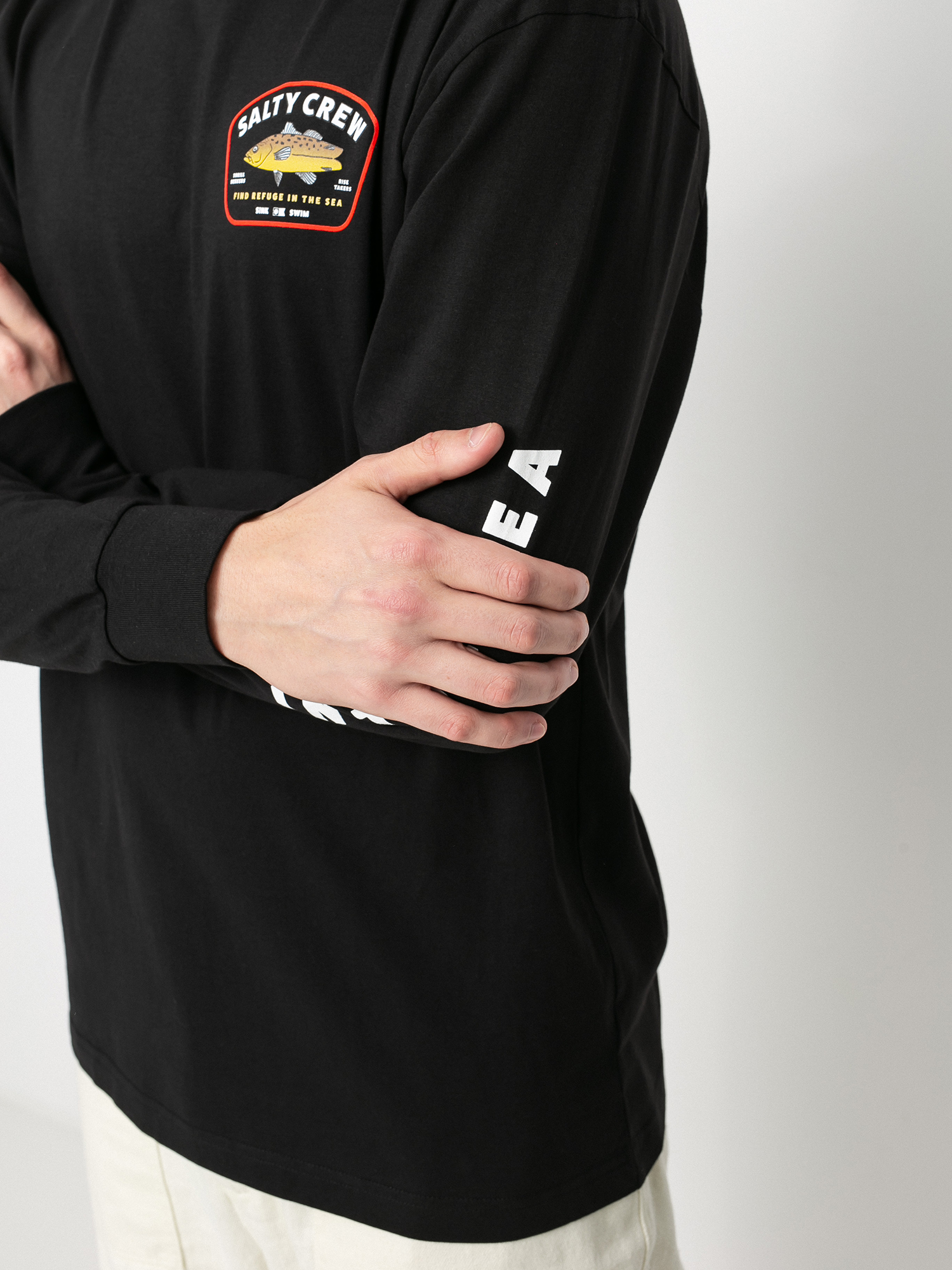Longsleeve Salty Crew Creature (black)