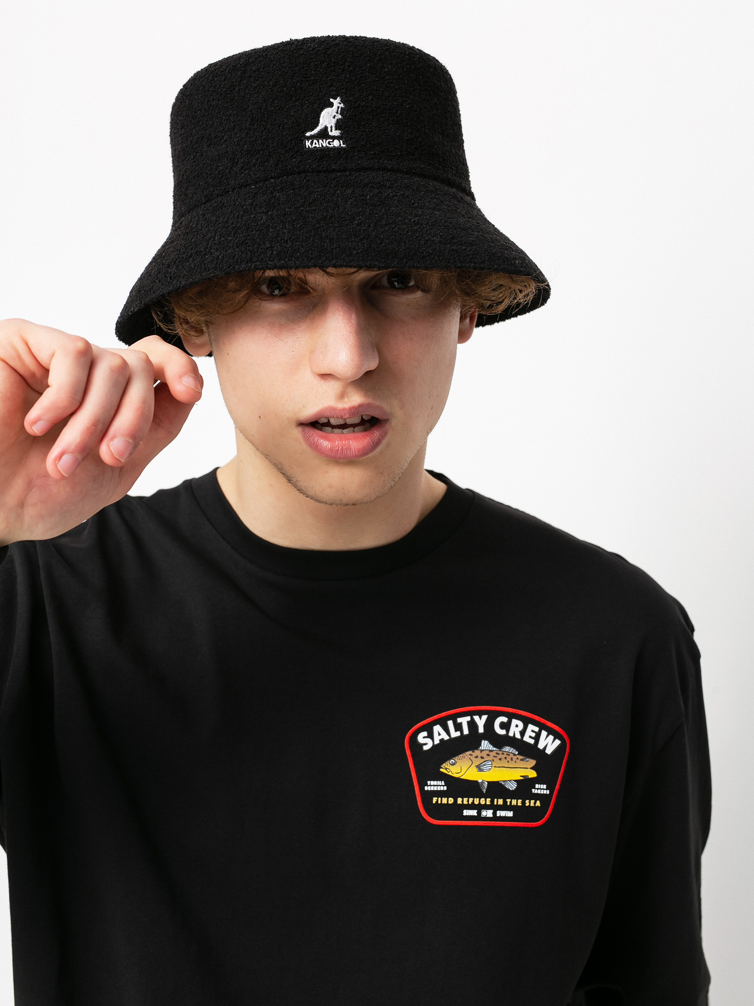 Longsleeve Salty Crew Creature (black)