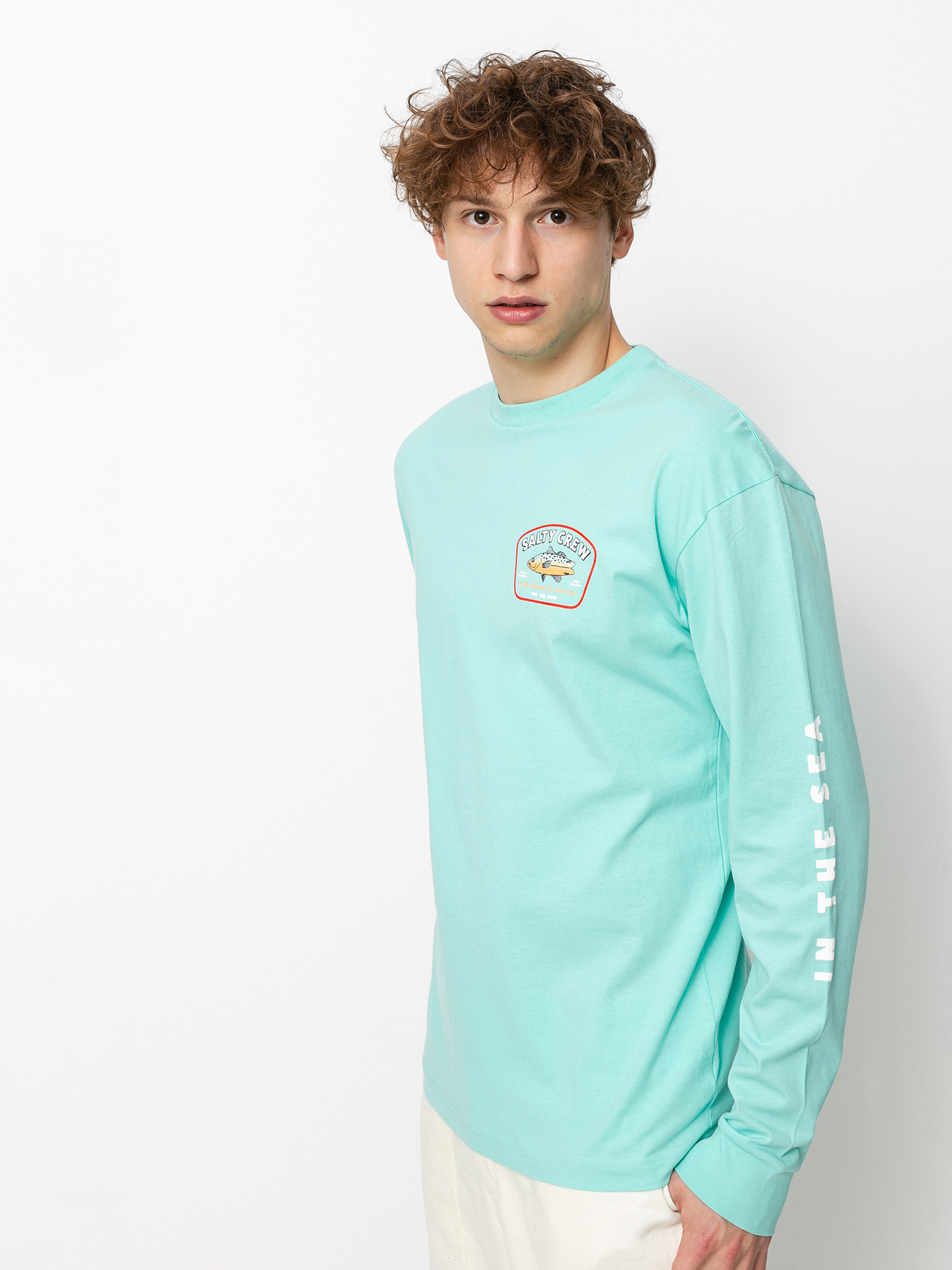 Longsleeve Salty Crew Creature (sea foam)