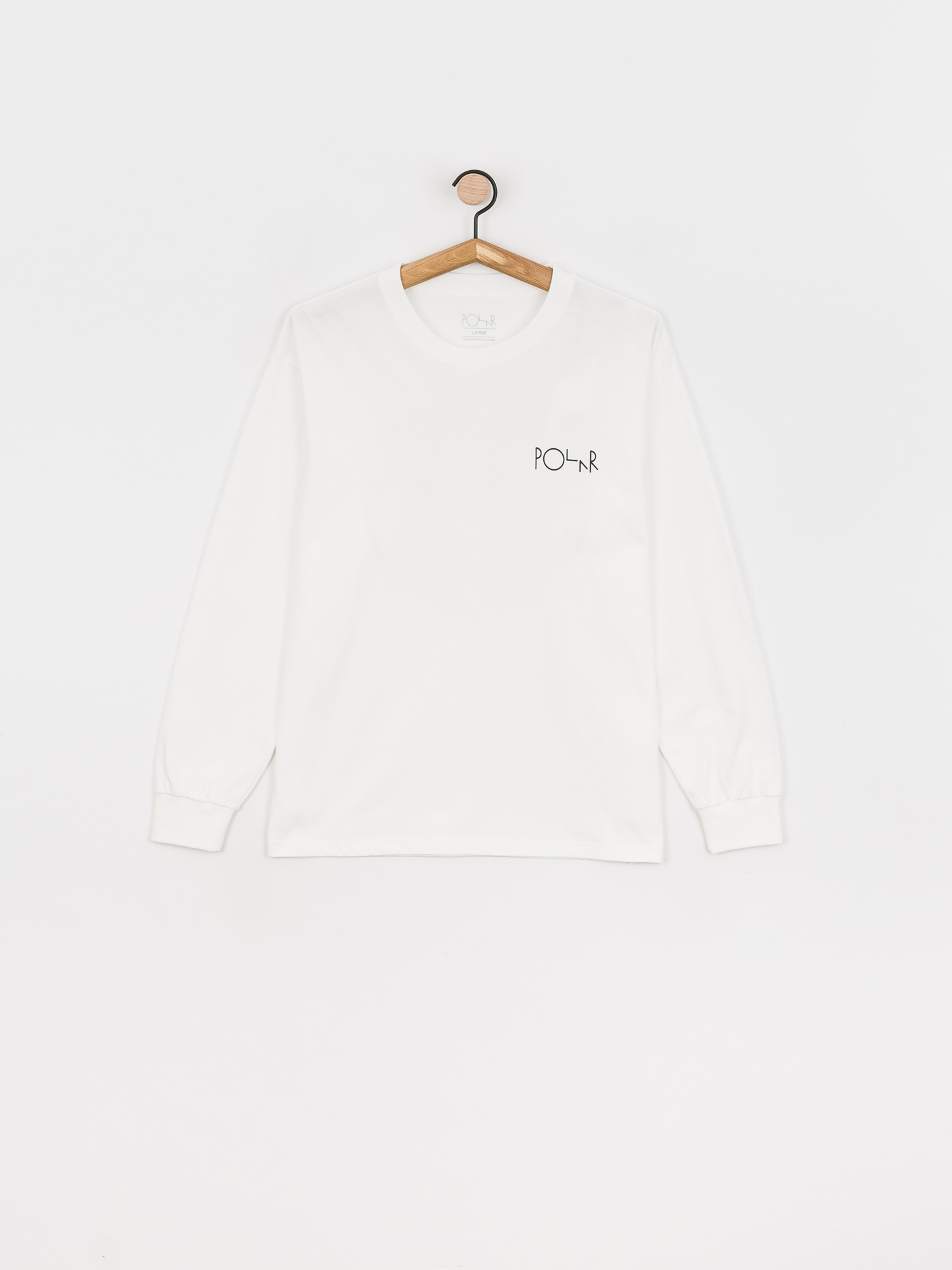 Longsleeve Polar Skate Sequence Fill Logo (white)