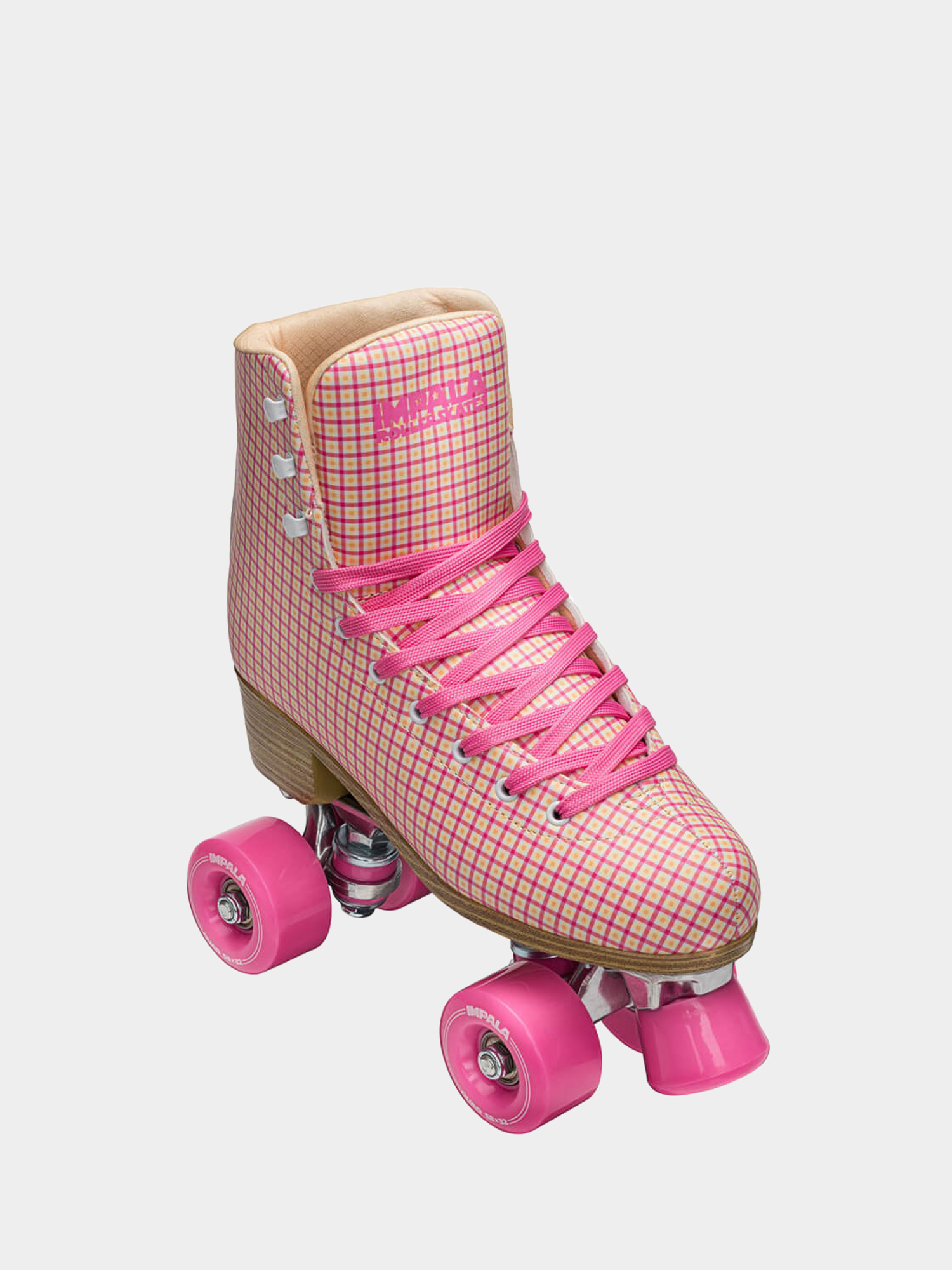 Wrotki Impala Quad Skate Wmn (pink tartan)