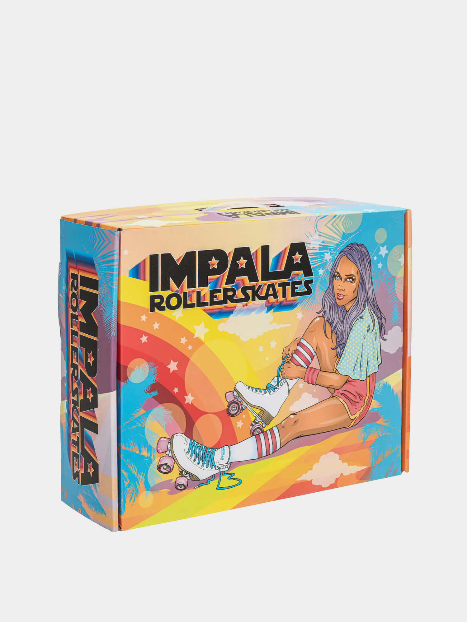 Wrotki Impala Quad Skate Wmn (pink tartan)