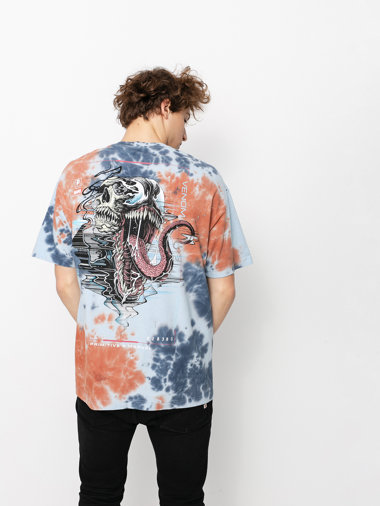 T-shirt Primitive Venom Washed (blue)