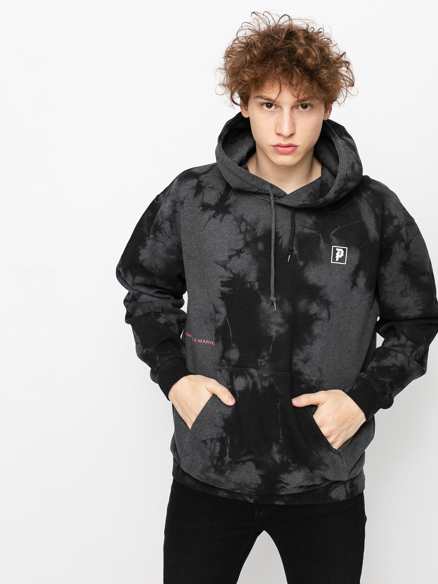 Bluza z kapturem Primitive Venom Washed HD (black)