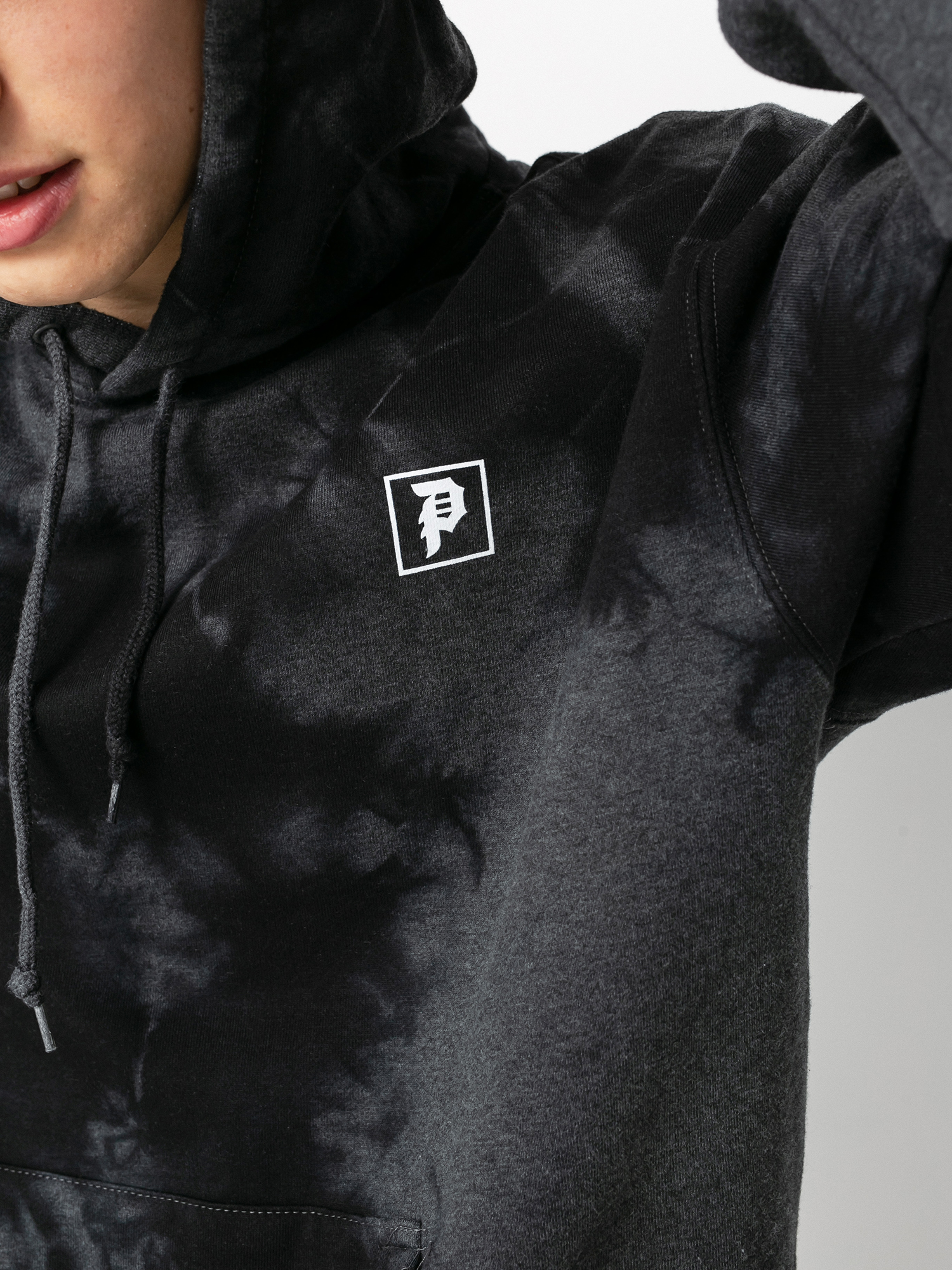 Bluza z kapturem Primitive Venom Washed HD (black)