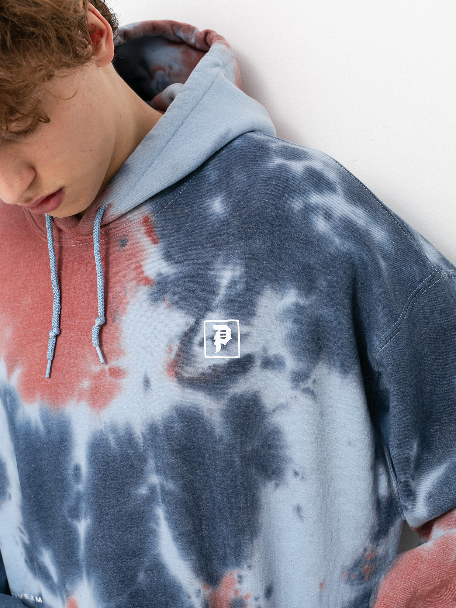 Bluza z kapturem Primitive Venom Washed HD (blue)