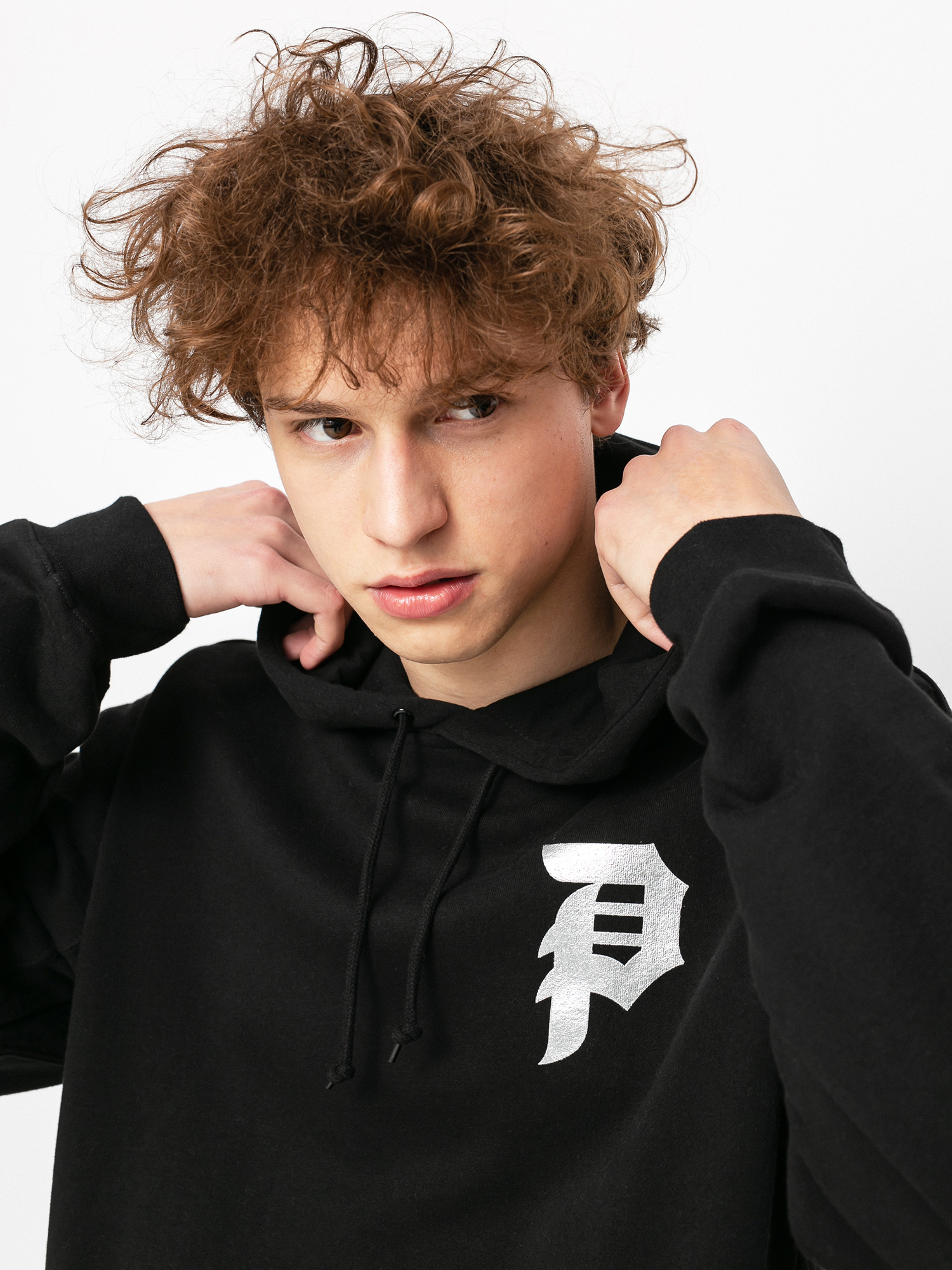 Bluza z kapturem Primitive Doom HD (black)