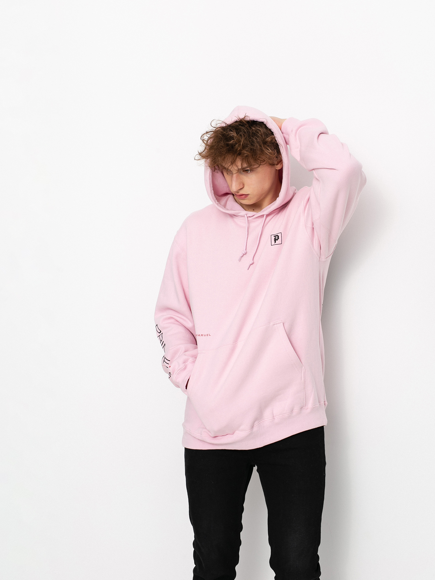 Bluza z kapturem Primitive Venom HD (pink)