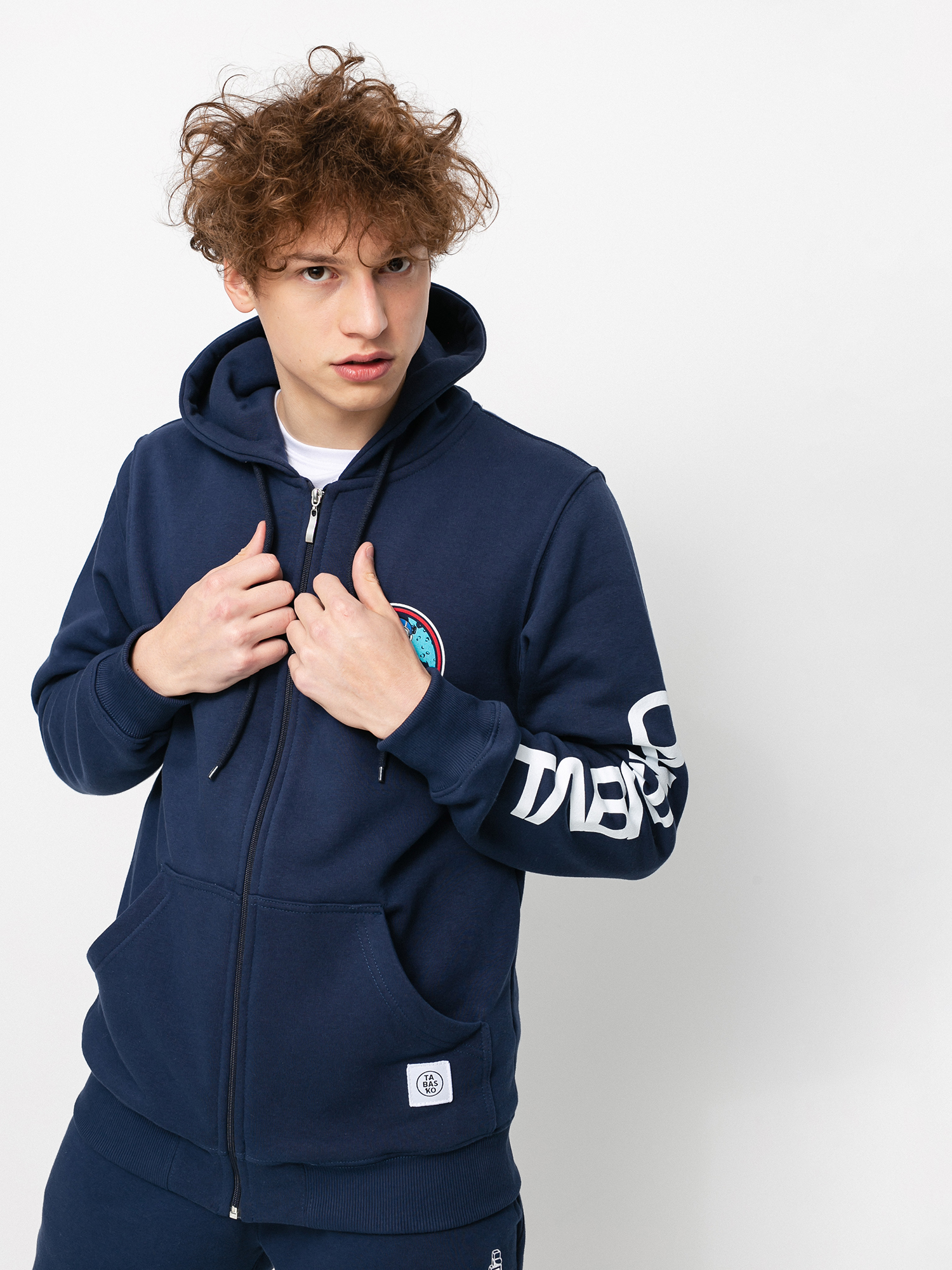 Bluza z kapturem Tabasko Kosmos ZHD (navy)