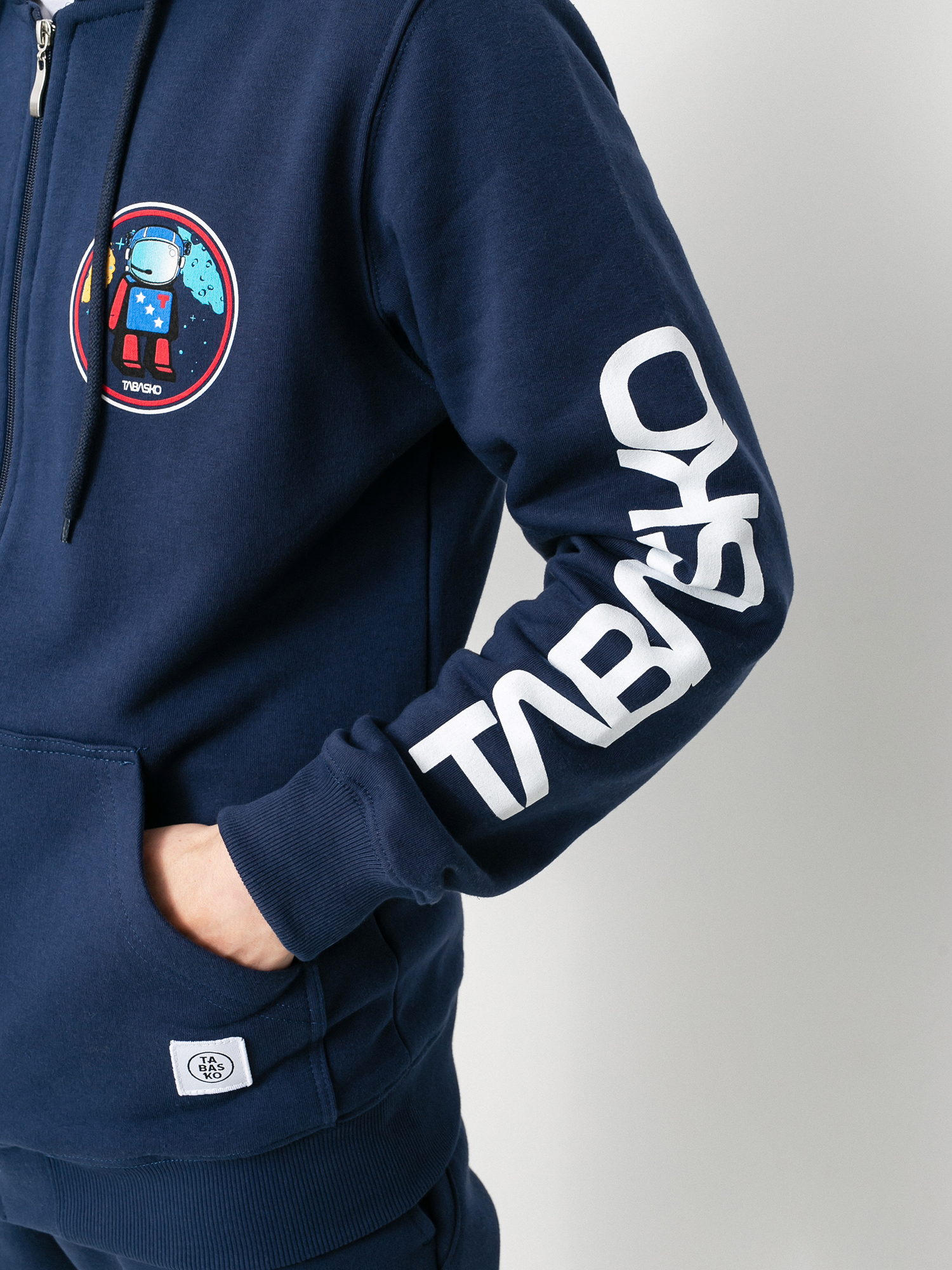 Bluza z kapturem Tabasko Kosmos ZHD (navy)