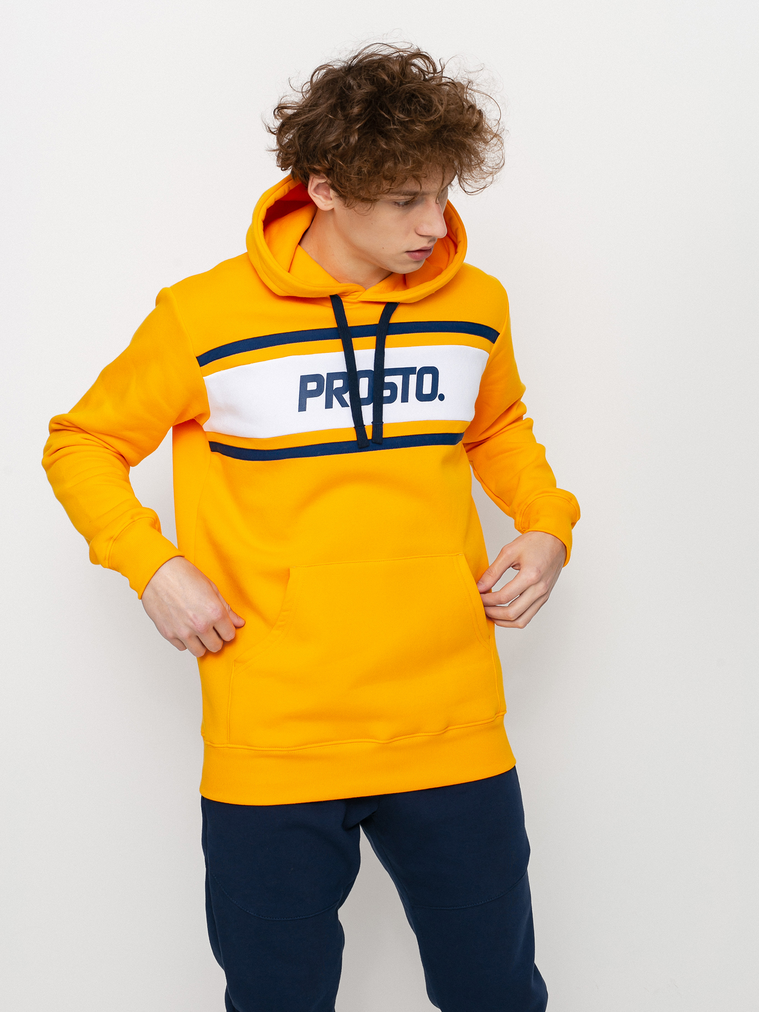 Bluza z kapturem Prosto Tovex HD (orange)