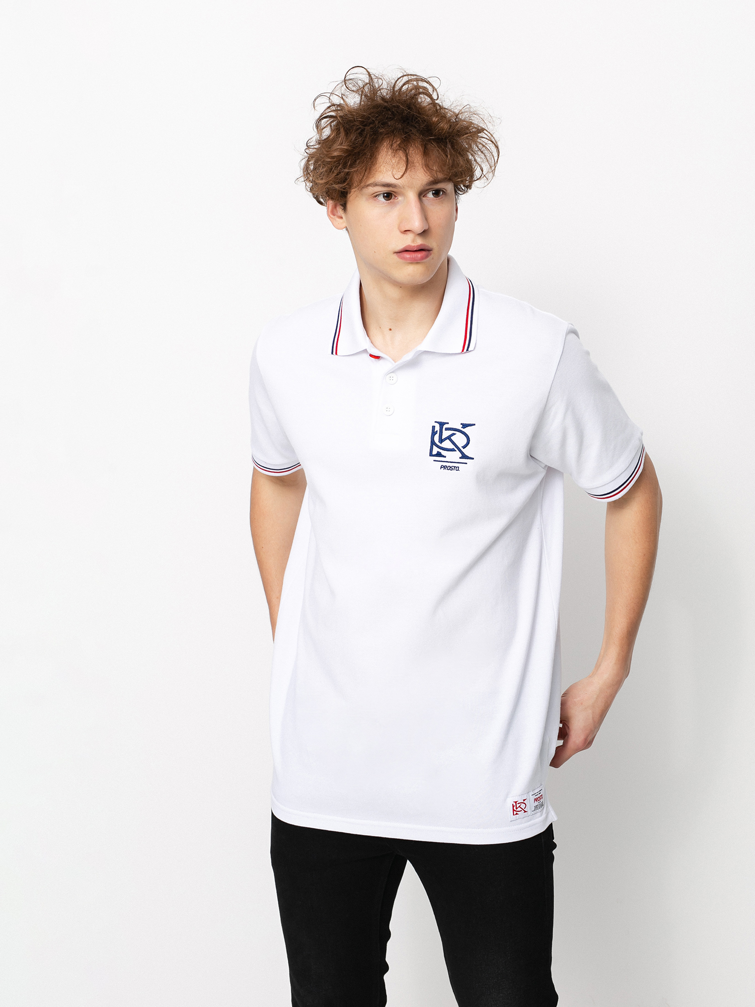 Polo Prosto Mono (white)
